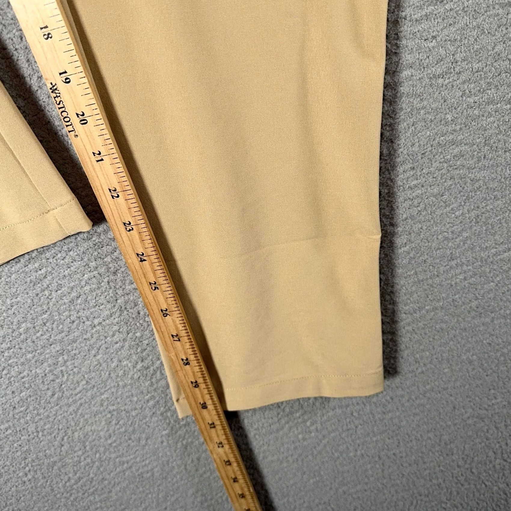 Chubbies Chubbies Everywear Khakinators Pants Mens Large 32x30 Beige Slim Stretch Water Resistant Pockets Front Flat Front Drawstring Size US 33 - 7 Thumbnail