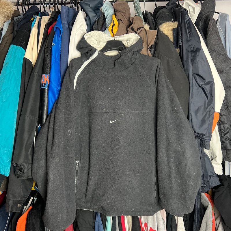 Nike × Vintage jacket polar double sided rare S Nike anorak Size US S / EU 44-46 / 1 - 1 Thumbnail