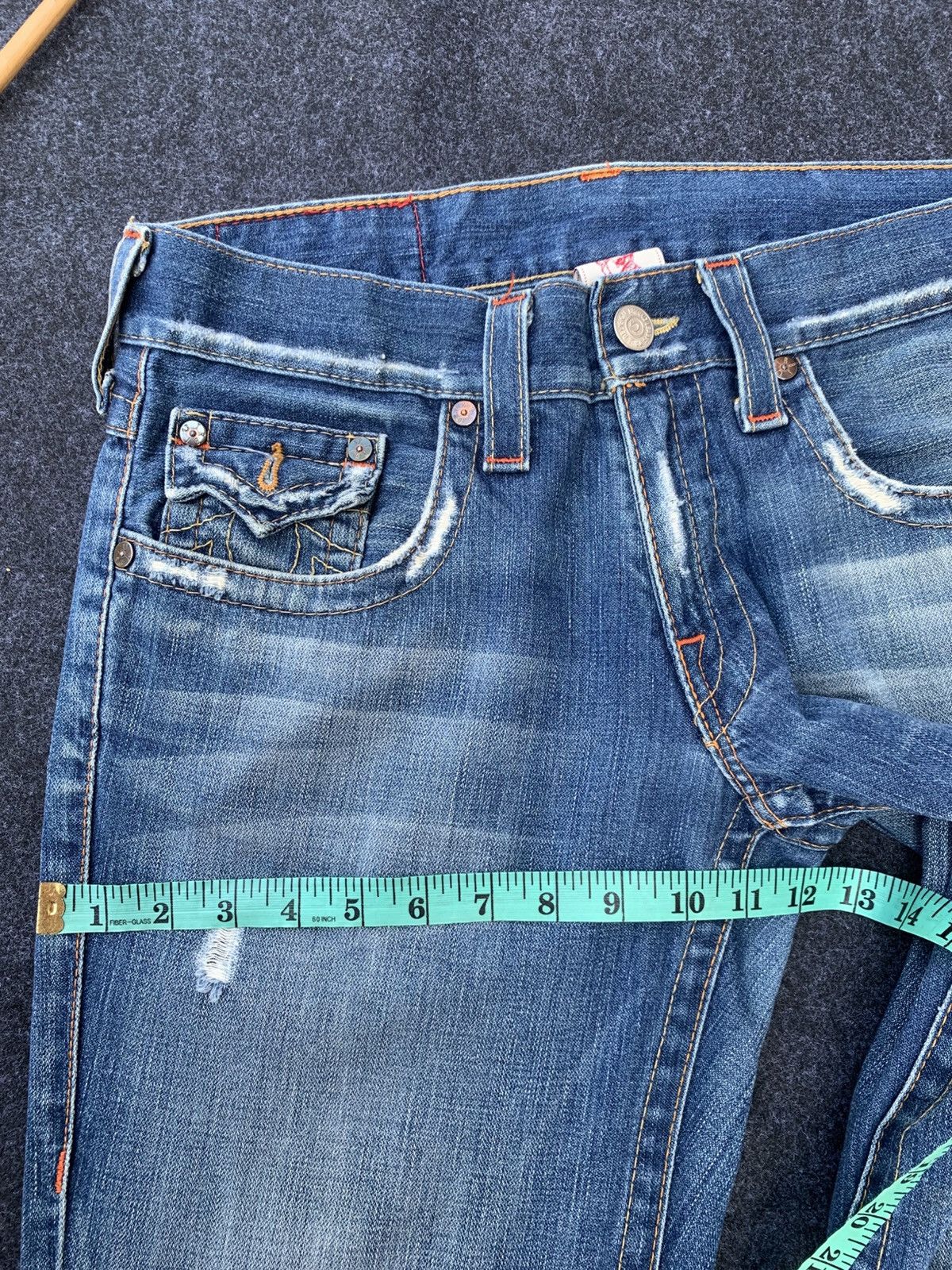 True Religion VINTAGE FLARE TRUE RELIGION.MADE IN USA 🇺🇸. (32) Size US 32 / EU 48 - 4 Thumbnail