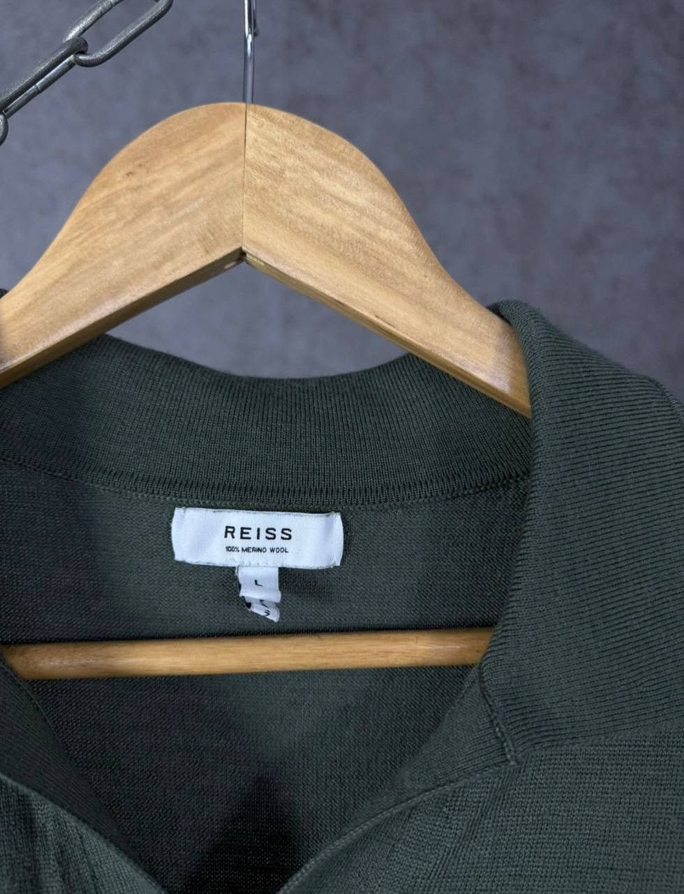Reiss Reiss designer merino wool polo tee Size US L / EU 52-54 / 3 - 4 Thumbnail