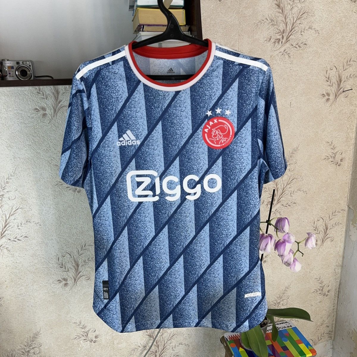 Adidas Adidas Ajax Jersey 2020-2021 Heat RDY Away Football Sz XL Size US XL / EU 56 / 4 - 1 Thumbnail
