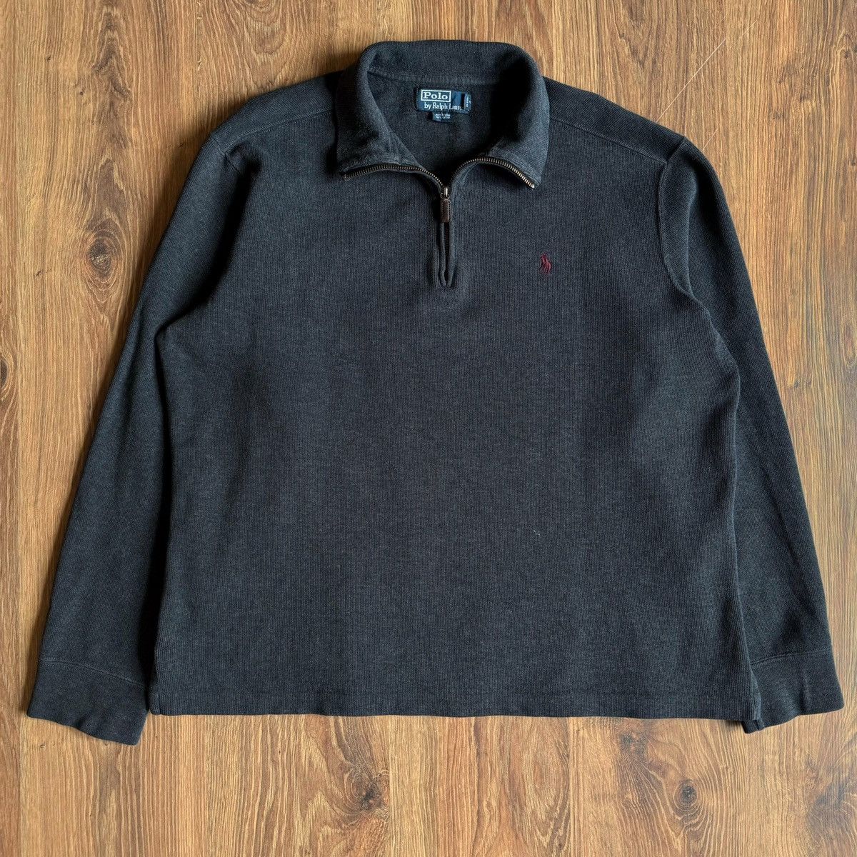 Polo Ralph Lauren × Vintage Vintage Polo Ralph Lauren 1/3 Zip Sweater Men’s L Size US L / EU 52-54 / 3 - 1 Thumbnail