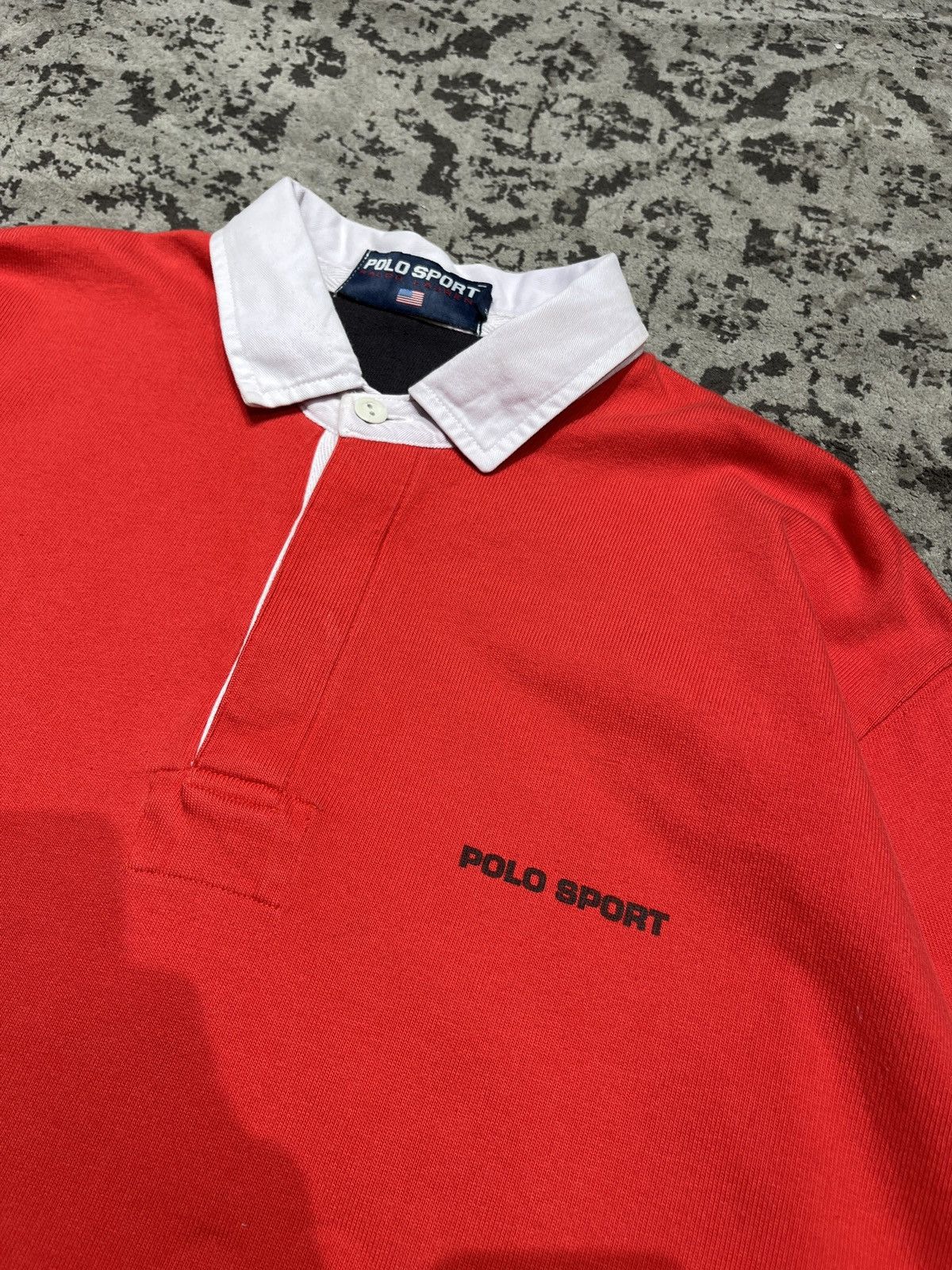 Polo Ralph Lauren 00’s Polo Sport Ralph Lauren Back Logo Size US L / EU 52-54 / 3 - 3 Thumbnail