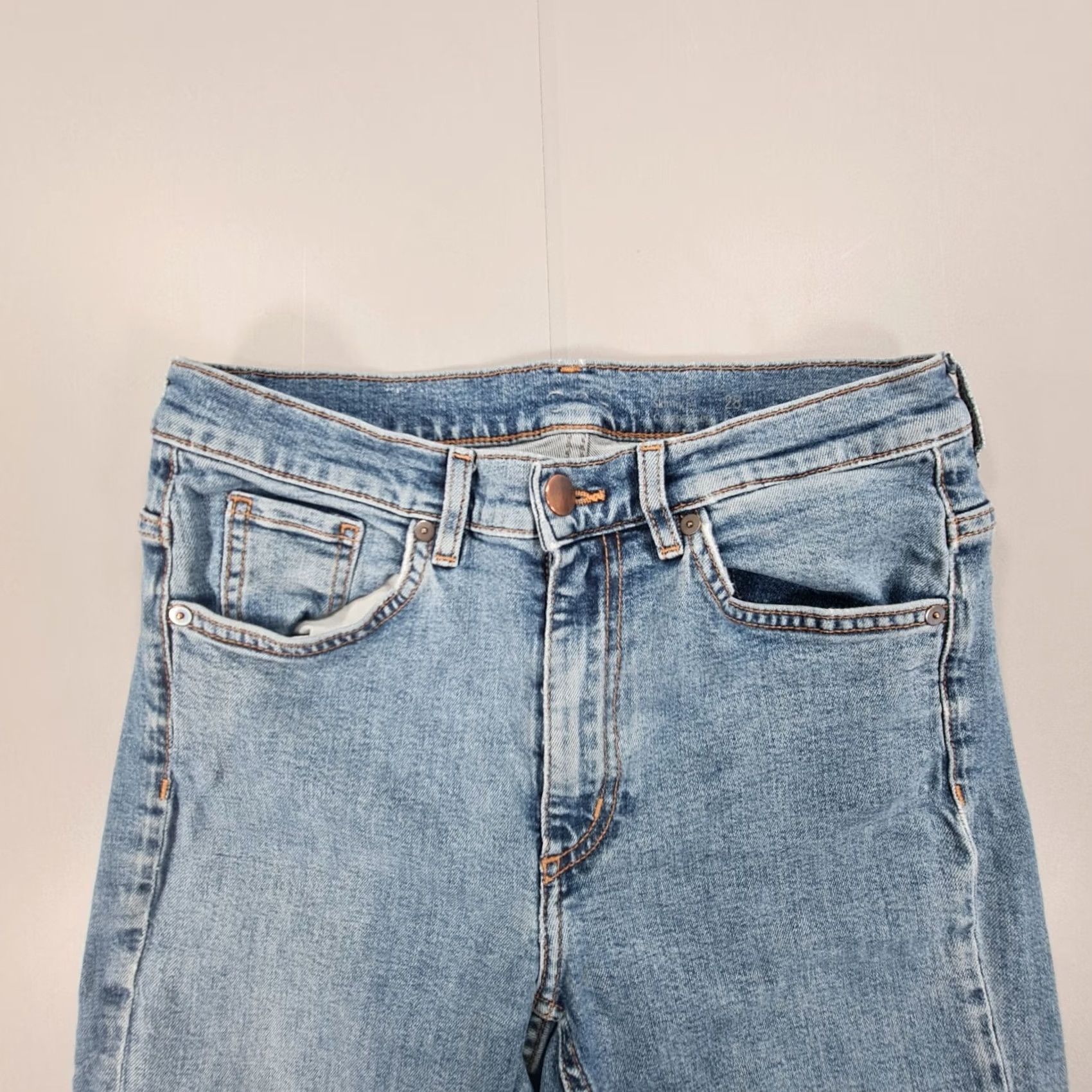Cos COS Womens Jeans Skinny Fit Mid Rise Denim L29 W28 Blue Stretch 5-Pocket City Modern Womens Jeans Size 28" / US 6 / IT 42 - 2 Thumbnail