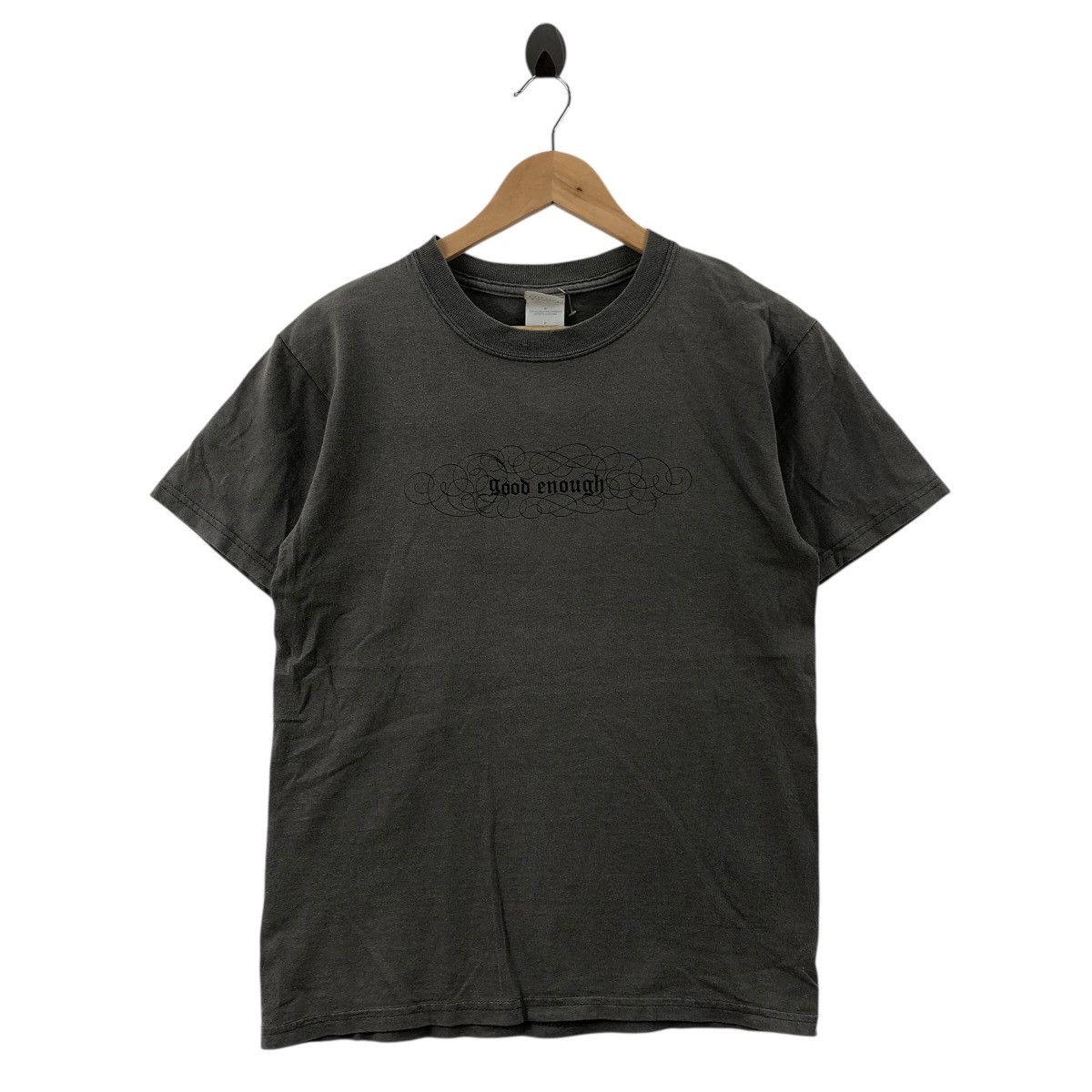 Good Enough Vintage 90s Japanese Brand GOOD ENOUGH JAPAN Faded T-Shirt Size US S / EU 44-46 / 1 - 1 Thumbnail