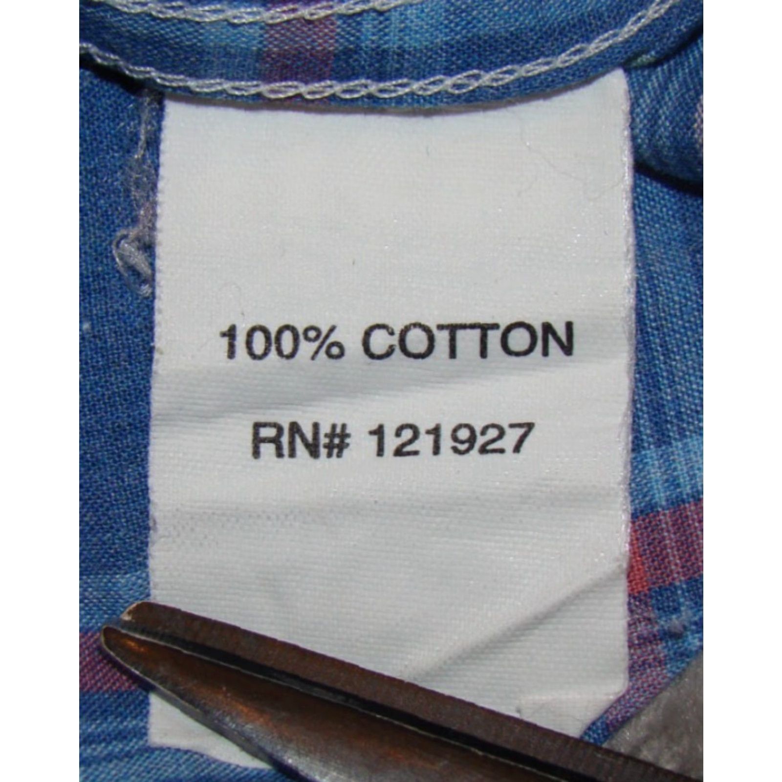 johnnie-O Johnnie O Hangin Out Mens 2XL Blue Yellow Red Plaid Long Sleeve Button Shirt Size US XXL / EU 58 / 5 - 5 Thumbnail