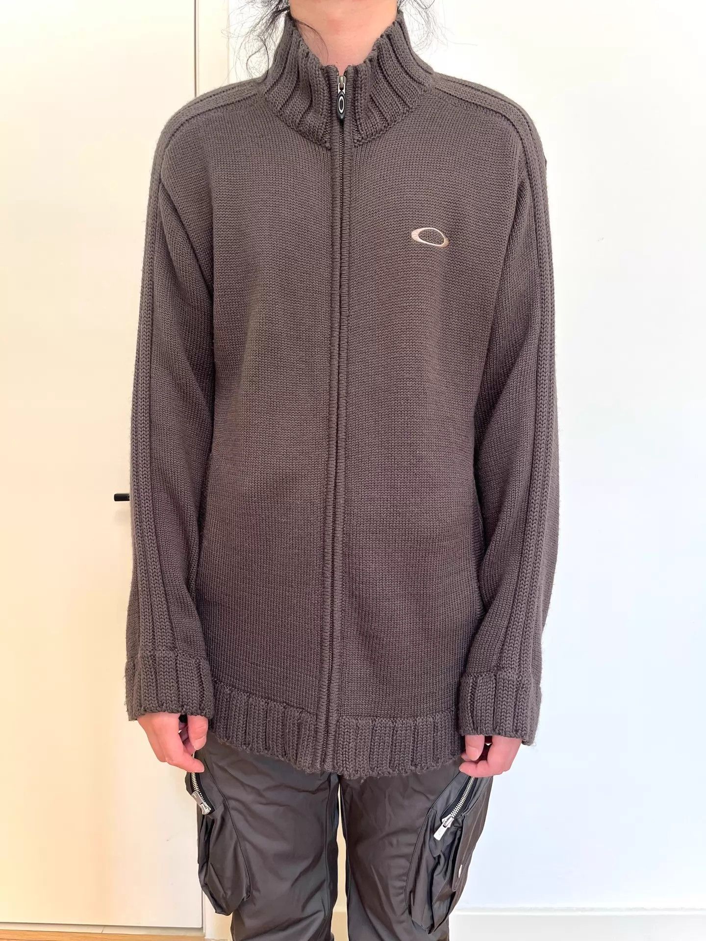 Oakley Oakley Vintage 00ss Knit Jacket XL Size XL / US 12-14 / IT 48-50 - 1 Thumbnail