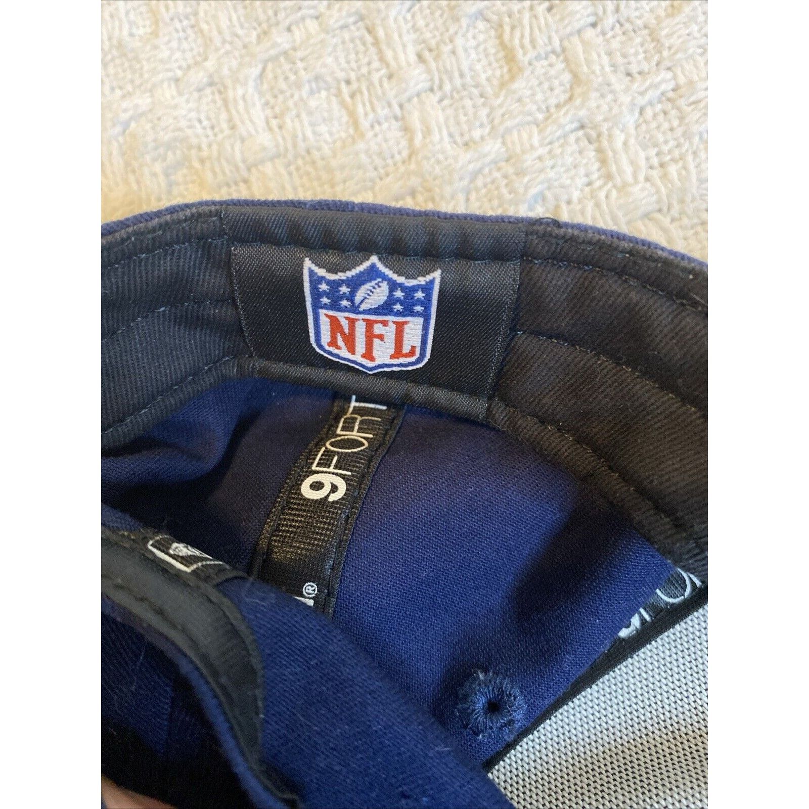 New Era Los Angeles Chargers Cap Hat Adjustable New Era 9Forty Bolt Size ONE SIZE - 8 Thumbnail