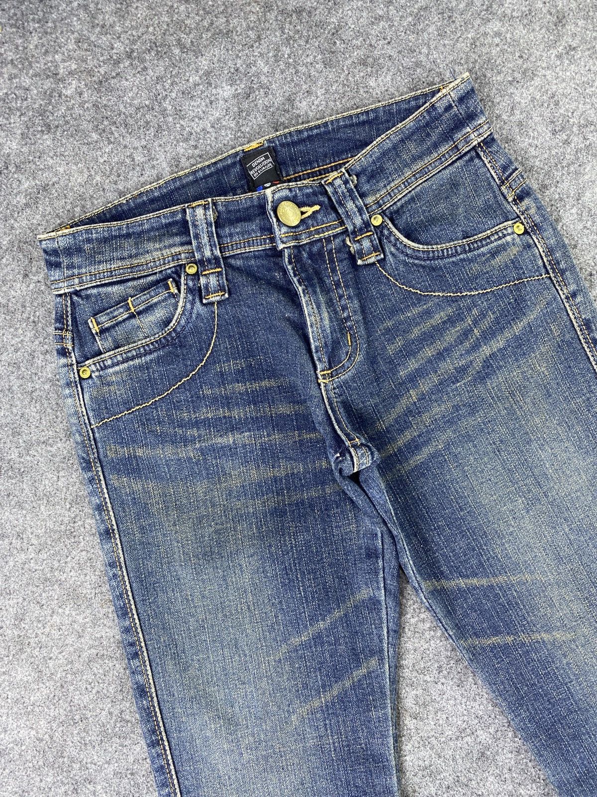 Japanese Brand × Jean C-seventeen Blue Wash bootcut Jeans - J1068 Size 27" / US 4 / IT 40 - 3 Thumbnail