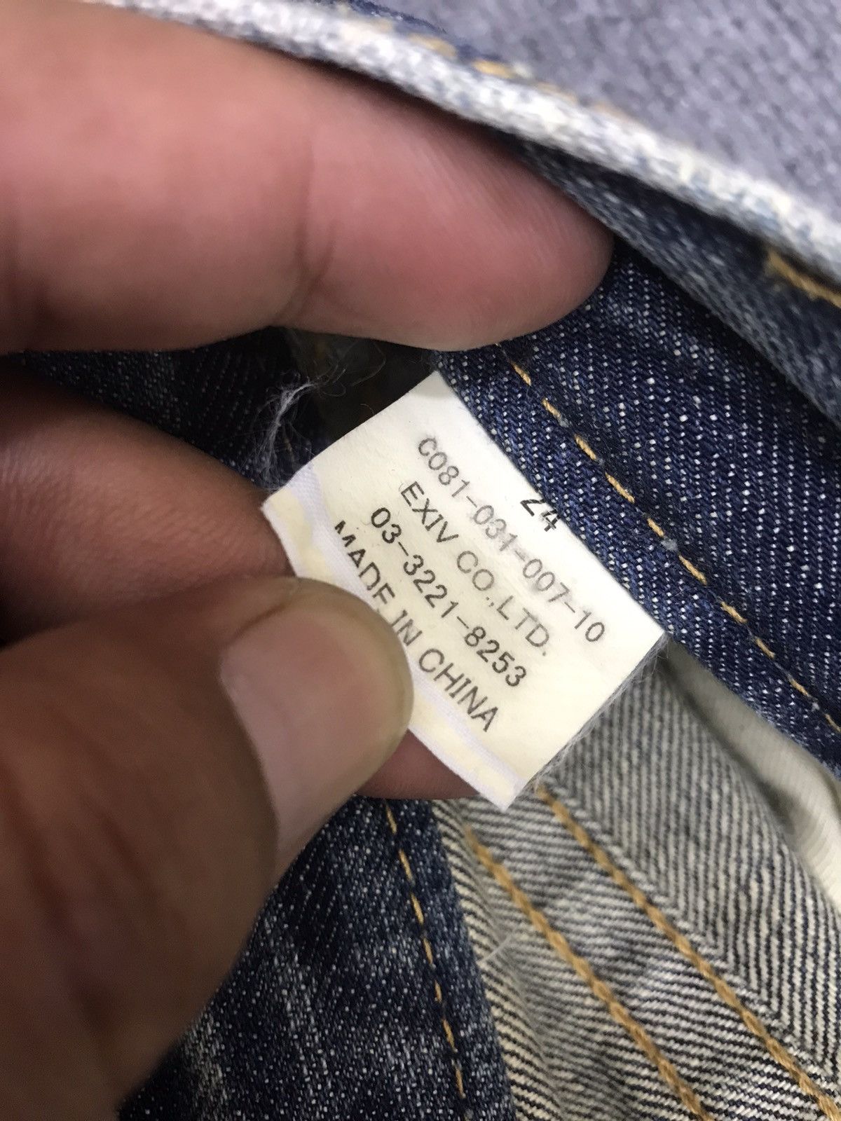 Japanese Brand CO&LU Japan Super Distressed Style Art Jeans F13 Size US 29 - 14 Thumbnail