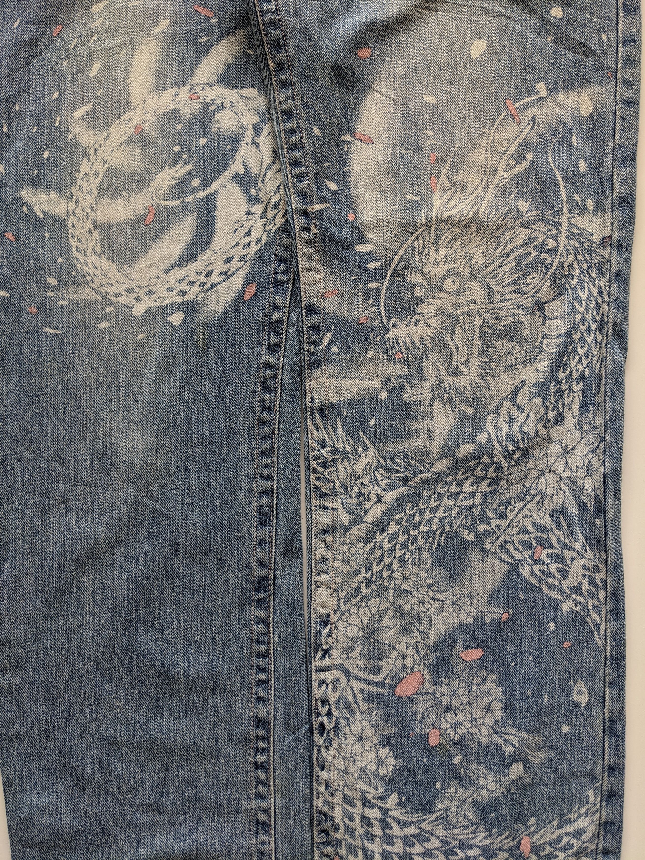 KURO × Le Grande Bleu (L.G.B.) × Tornado Mart Japanese dragon motif Size US 37 - 6 Thumbnail
