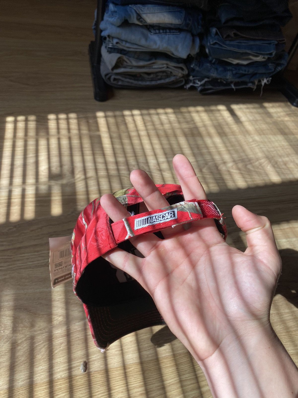 NASCAR Vintage RealTree Red Camo Cap Streetwear Y2k Stussy Style Size ONE SIZE - 4 Thumbnail