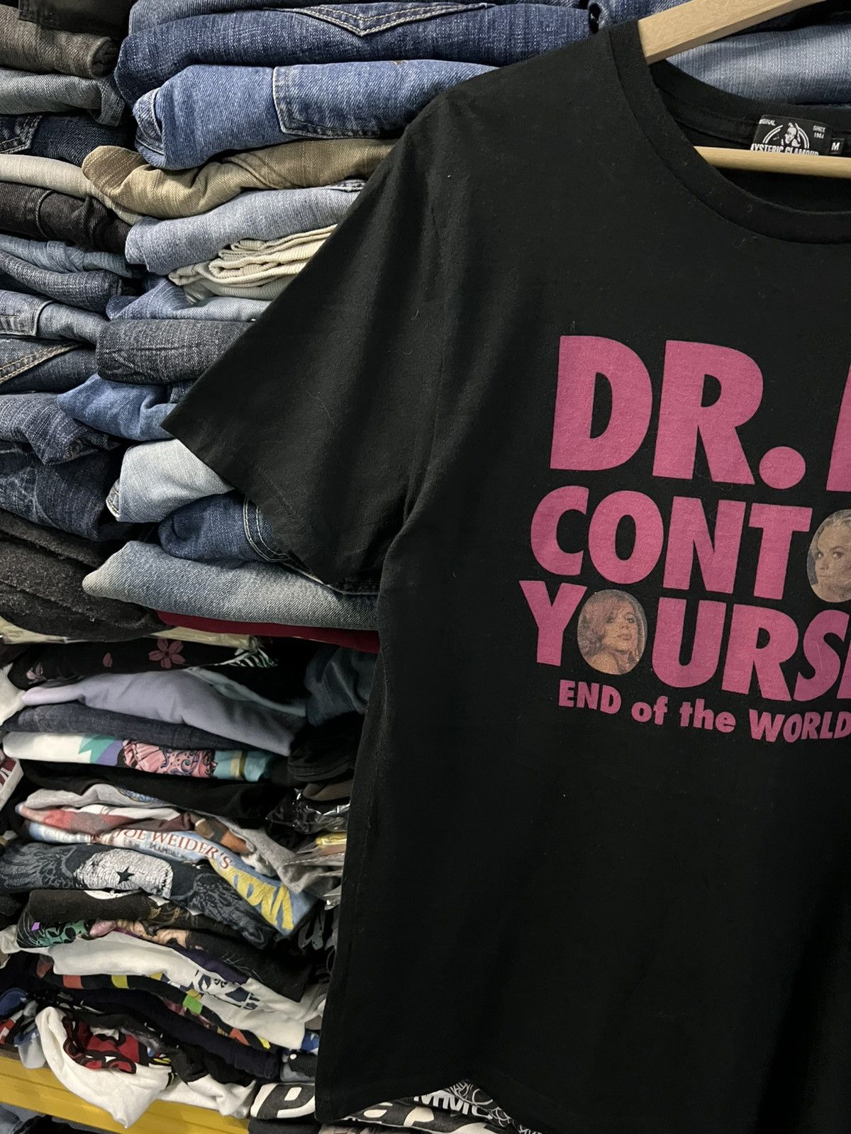 Hysteric Glamour 💥Rare💥Hysteric Glamour Dr.Hg Contort Youself Tee Size US M / EU 48-50 / 2 - 3 Thumbnail