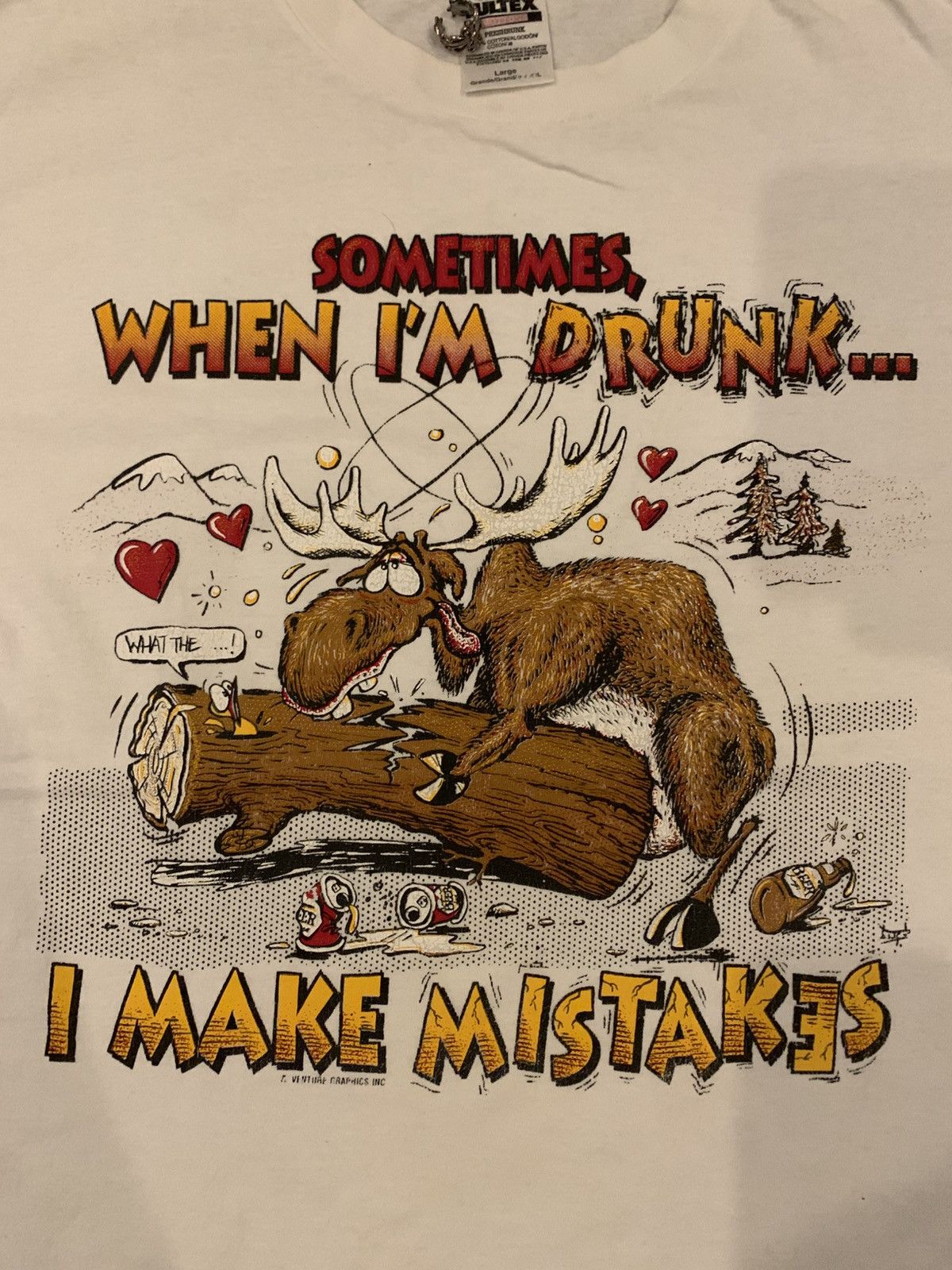Tultex Vintage Art Porn Tee Size US L / EU 52-54 / 3 - 3 Thumbnail