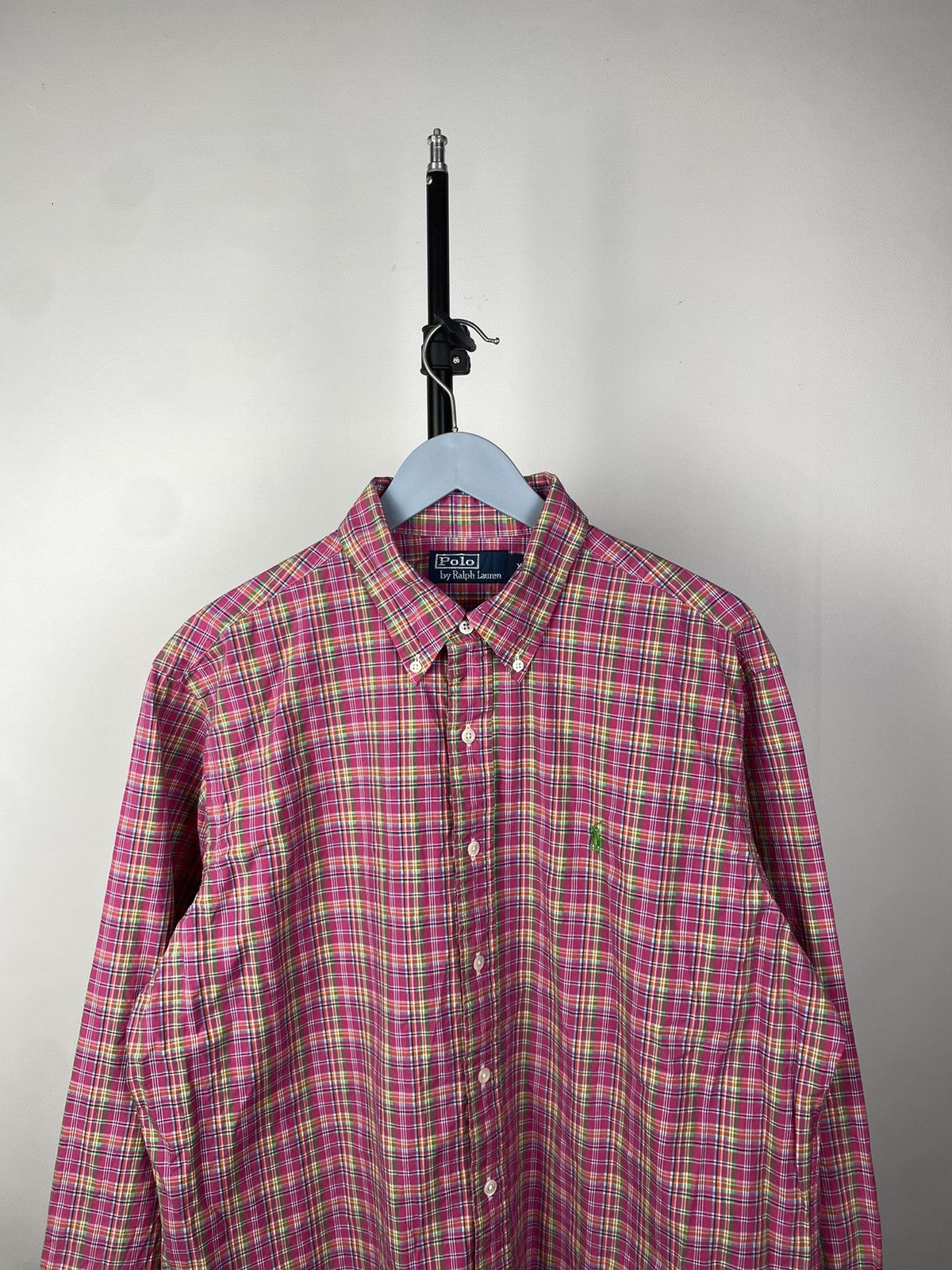 Polo Ralph Lauren × Ralph Lauren × Vintage Vintage 90s Ralph Lauren button ups shirt Size US XL / EU 56 / 4 - 2 Thumbnail