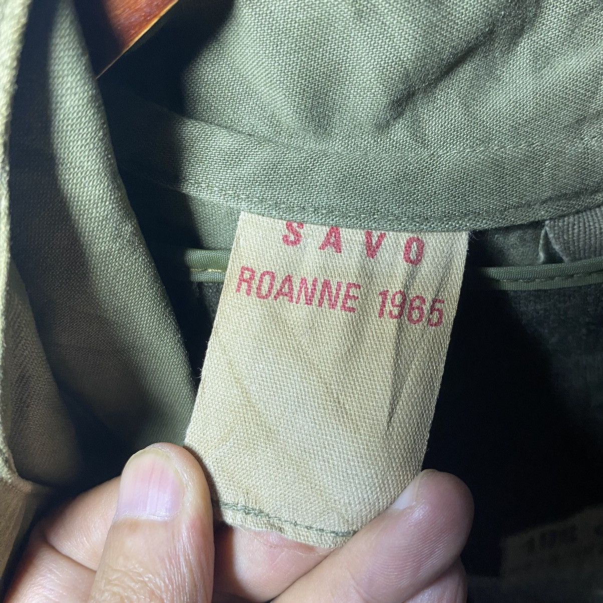 Japanese Brand Savo Roanne 1965 Military France Vintage Jacket Size US XL / EU 56 / 4 - 10 Thumbnail
