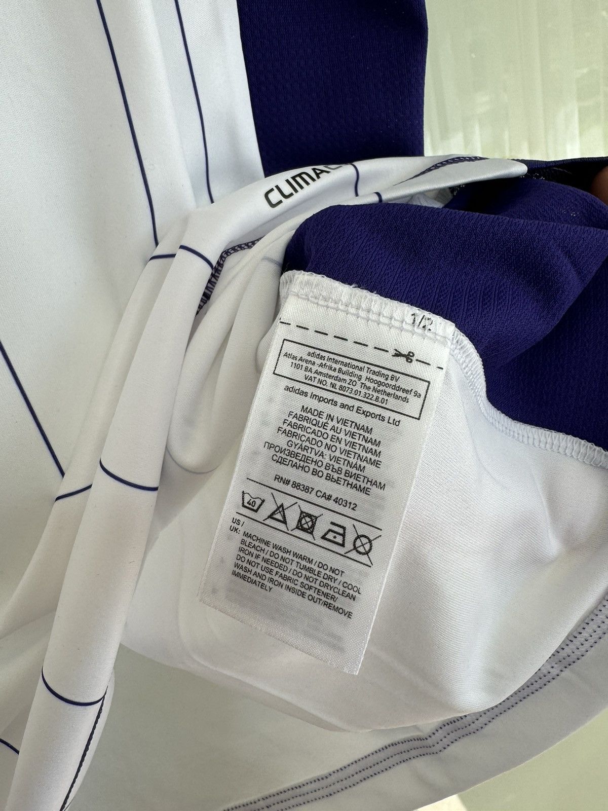 Adidas Anderlecht 2012-2013 Away Soccer Jersey Football Kit Shirt Size US L / EU 52-54 / 3 - 10 Thumbnail