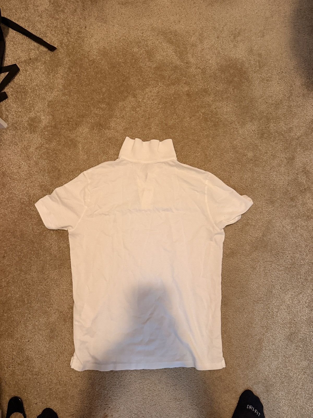 Louis Vuitton Louis Vuitton LV Logo Polo Shirt White Size Medium Size US M / EU 48-50 / 2 - 2 Thumbnail