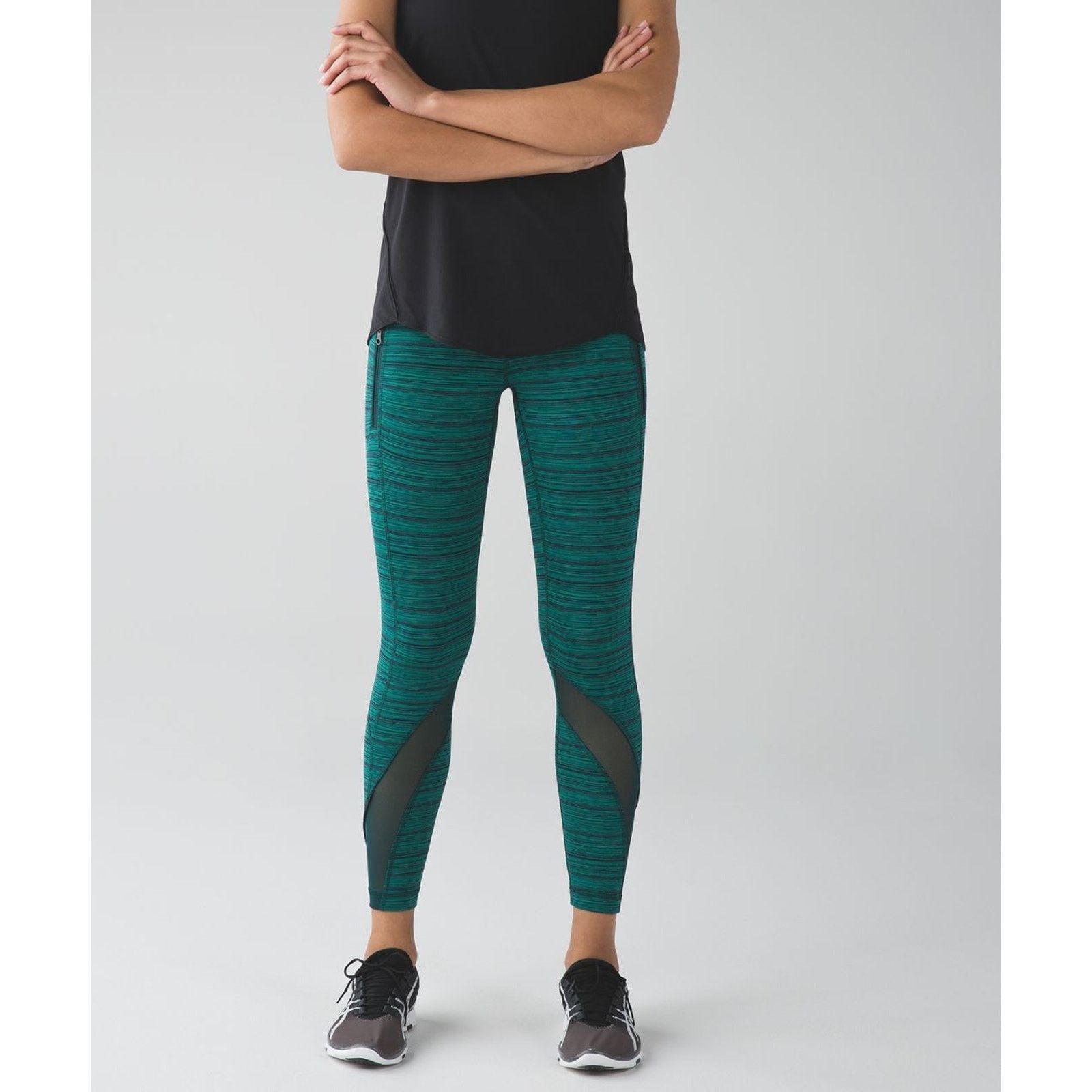 Lululemon LULULEMON Athletica Inspire Tight II Mesh Leggings Size 4 Size 27" / US 4 / IT 40 - 2 Thumbnail