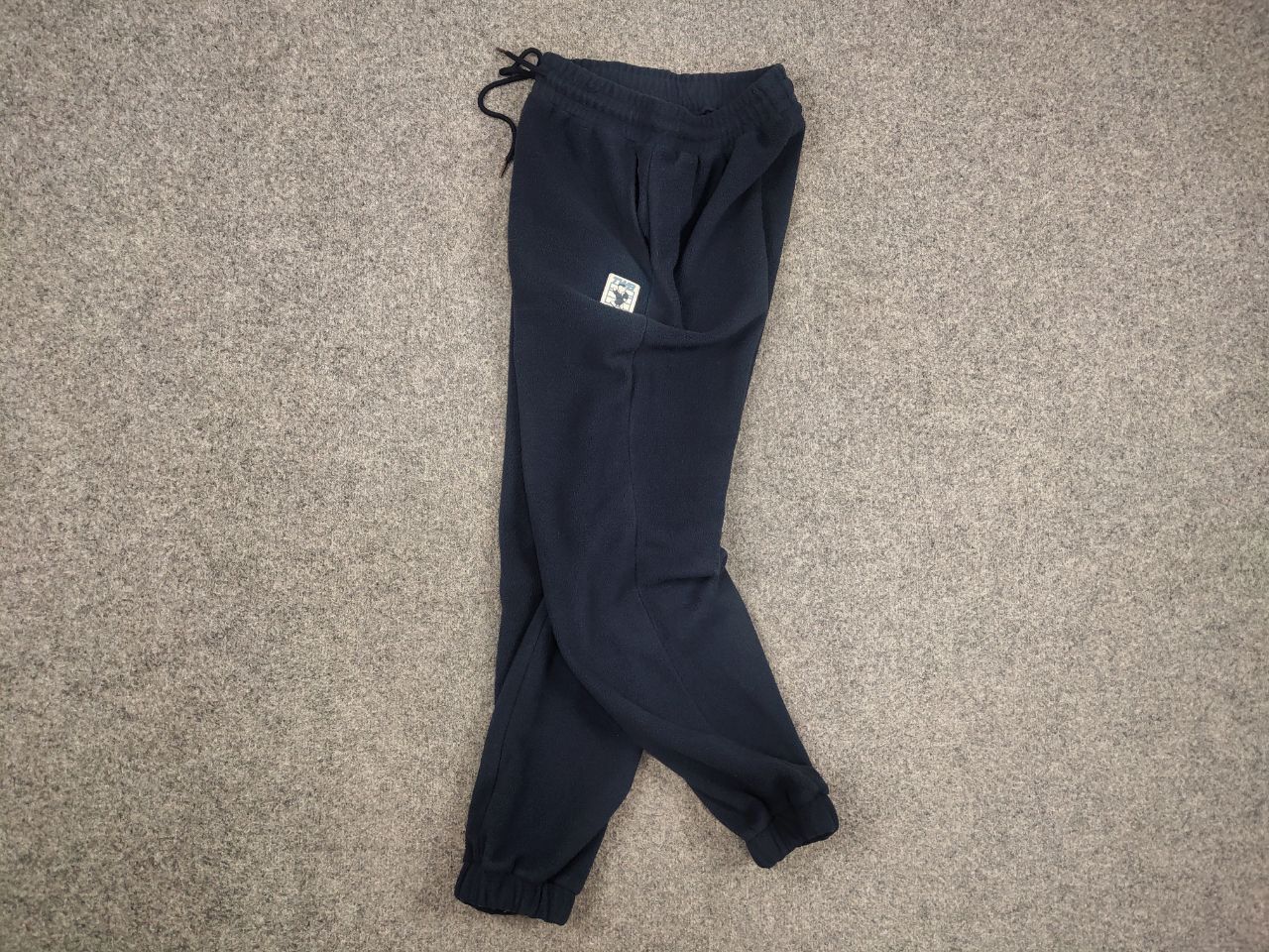 Japanese Brand J ian Ye Japanese Design TWB Dark Blue Baggy Fleece Pants Size US 32 / EU 48 - 10 Thumbnail