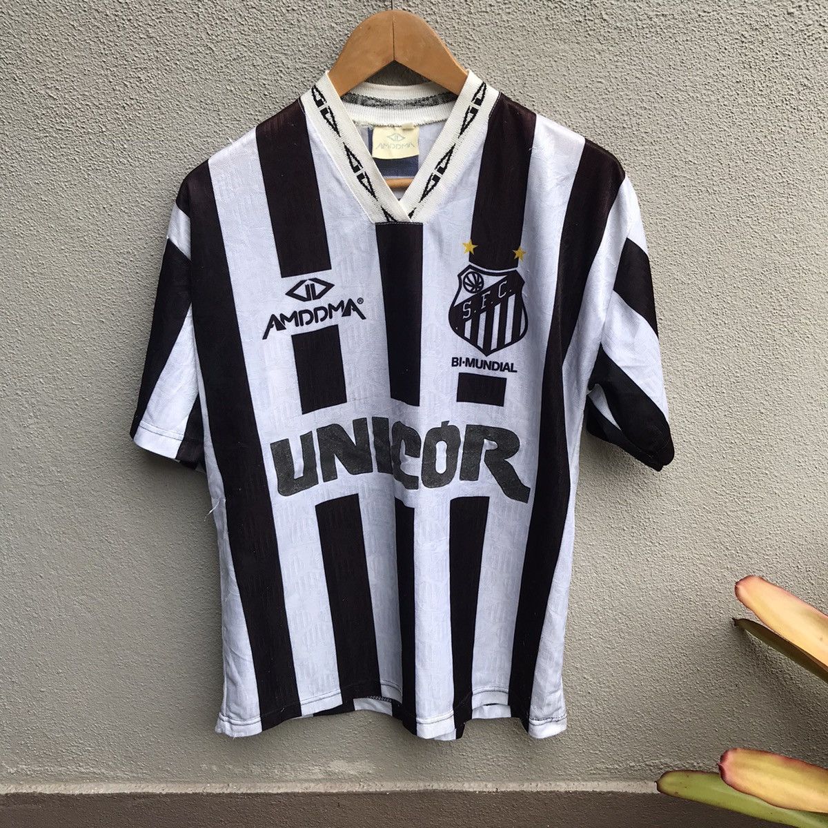 Vintage SANTOS FC jersey Brazil club pele
