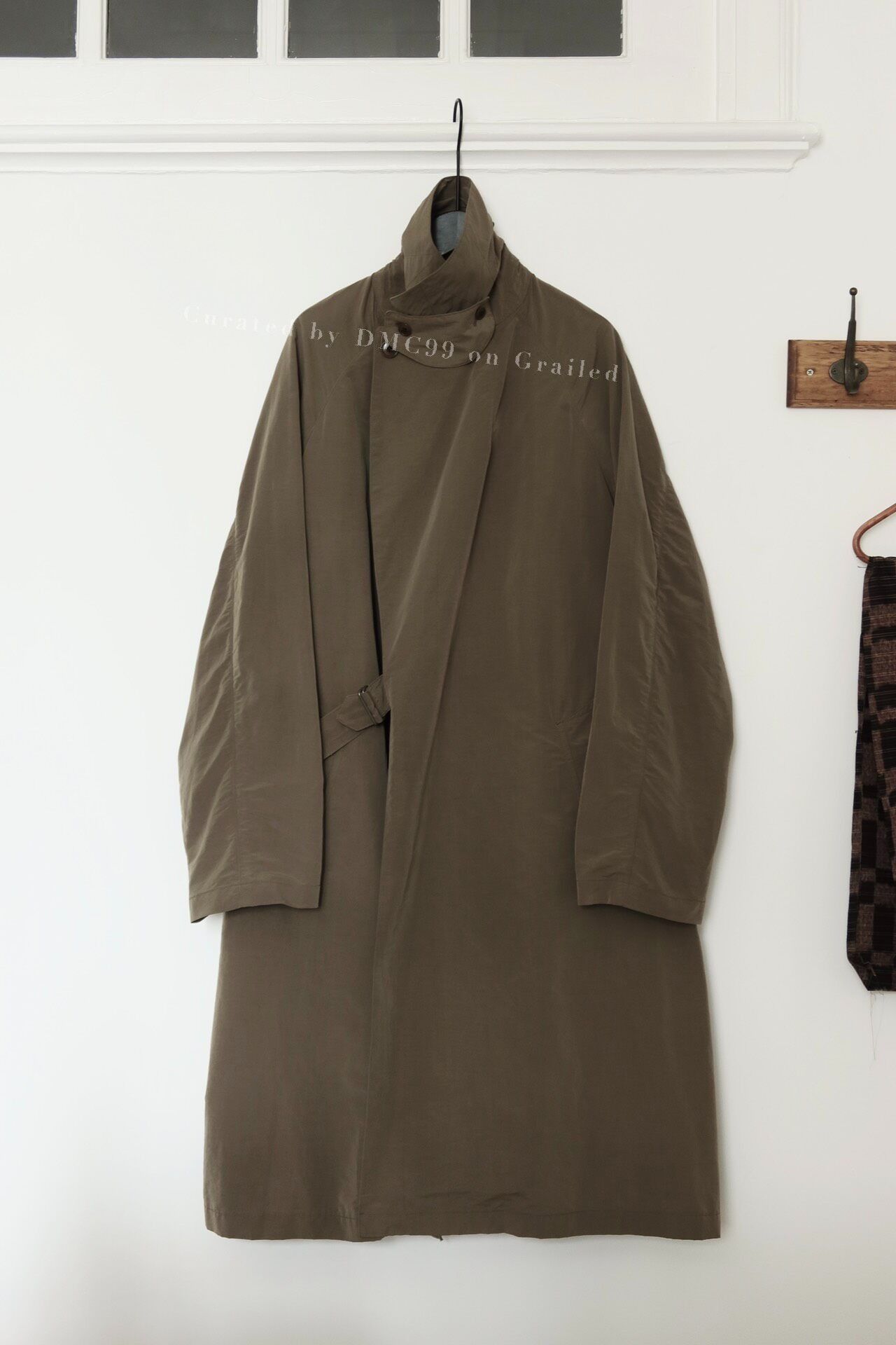 Comoli Nylon Trench Coat