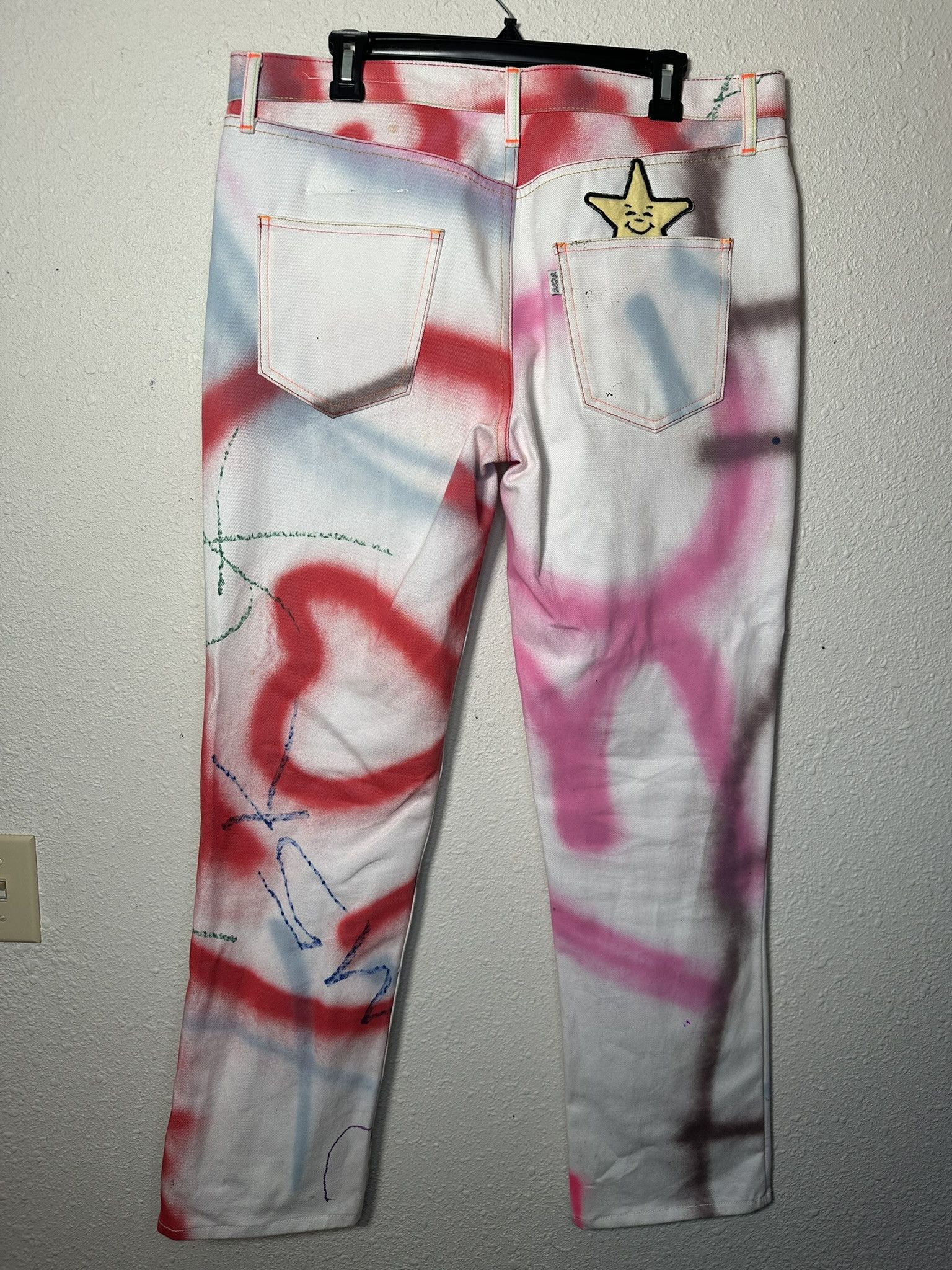 Asspizza Asspizza White Therapy Denim Size US 36 / EU 52 - 2 Thumbnail