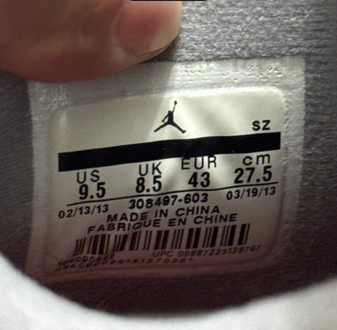 Jordan Brand Air Jordan 4 Retro 'Toro Bravo' (Size 9.5) Size US 9.5 / EU 42-43 - 7 Thumbnail