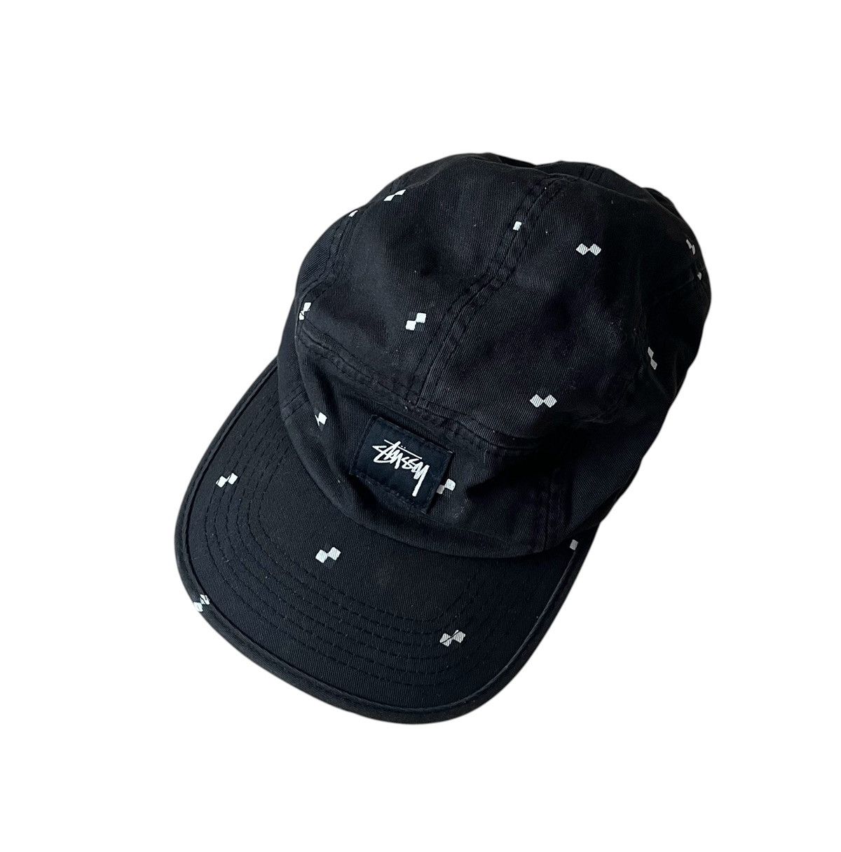 Stussy Vintage stussy digi print box logo camp cap Size ONE SIZE - 1 Thumbnail