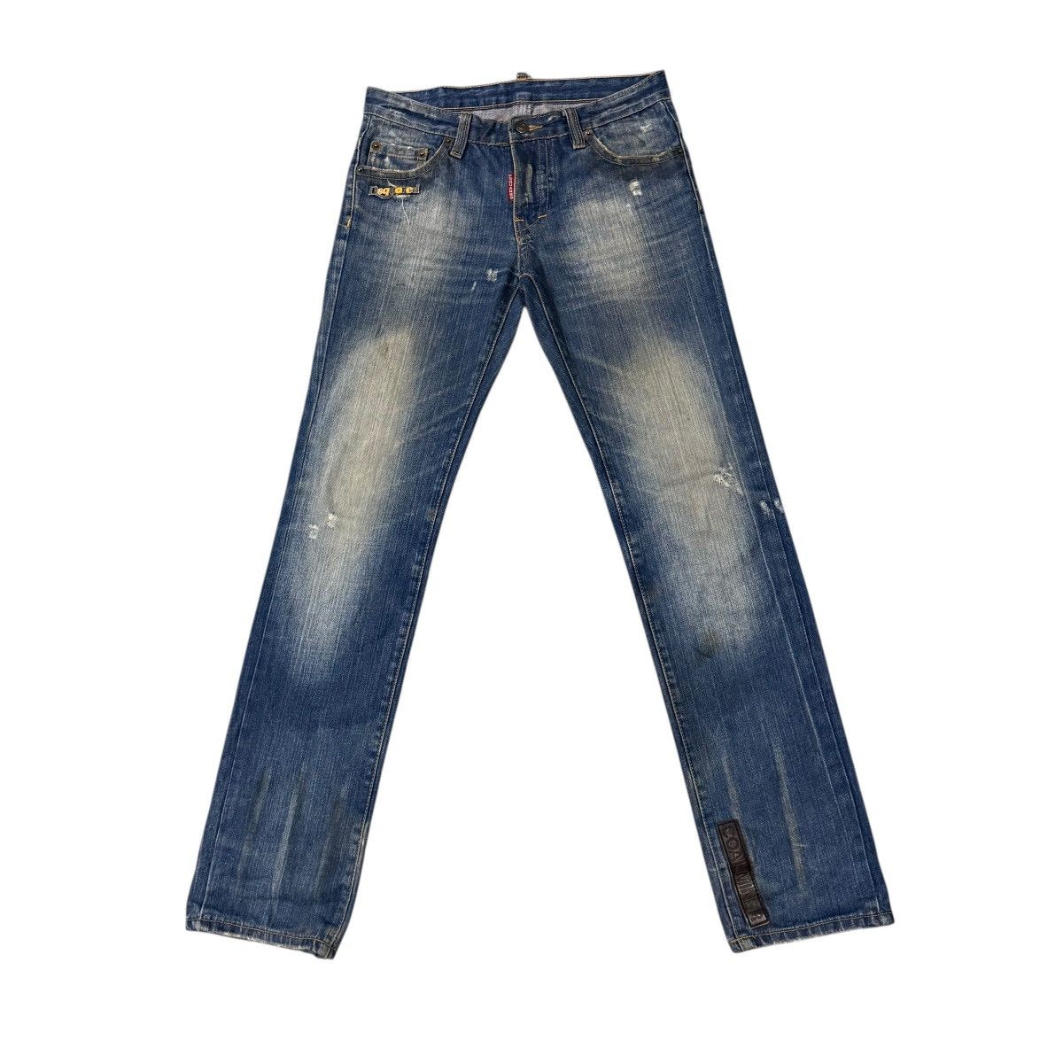 Dsquared2 Vintage Dsquared2 Distressed Flare W32 Denim Jeans Pants Size US 32 / EU 48 - 1 Thumbnail