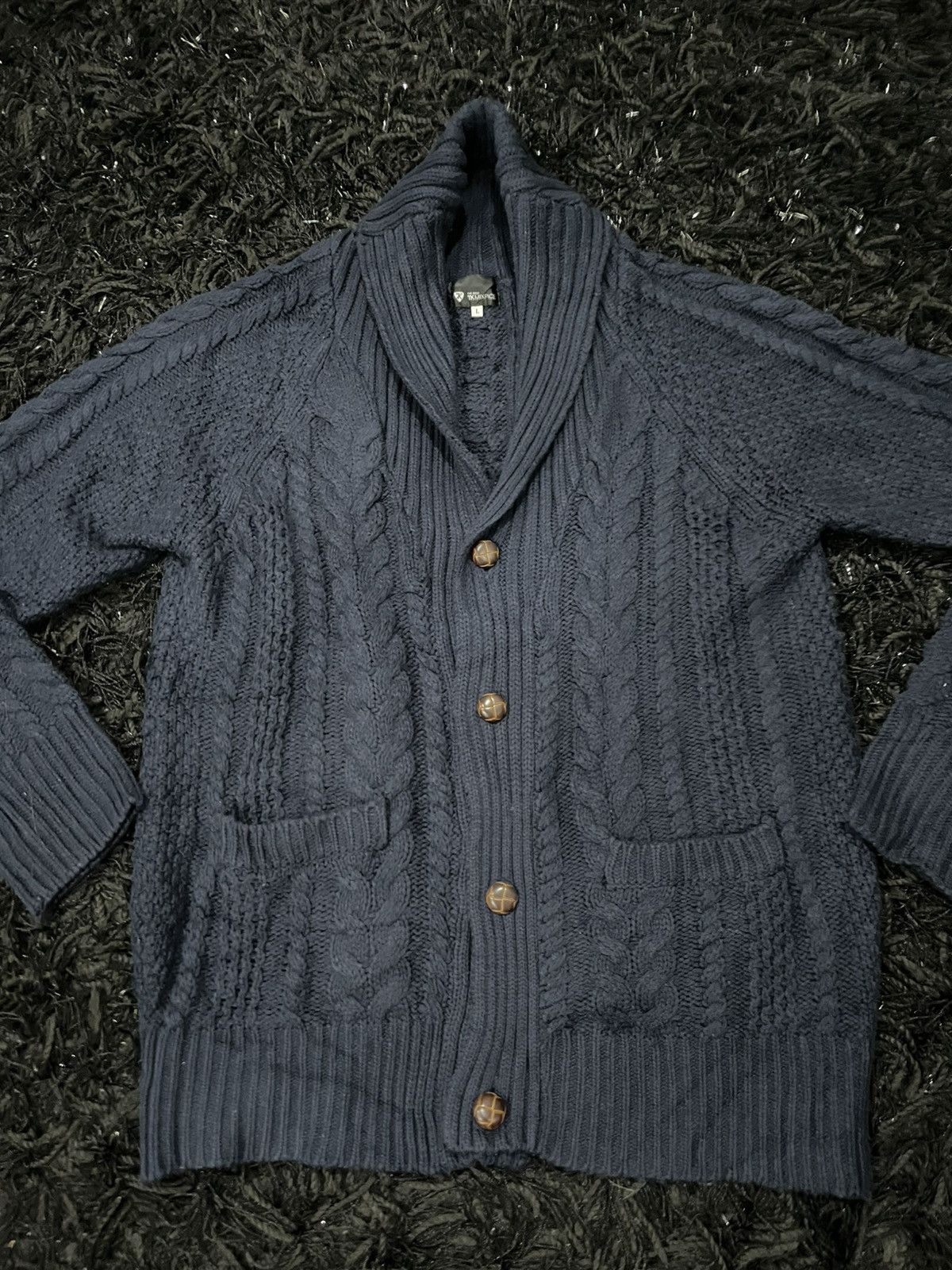 Takeo Kikuchi Japan Designer Takeo Kikuchi Cable Knitwear Cardigan winter Size US L / EU 52-54 / 3 - 3 Thumbnail
