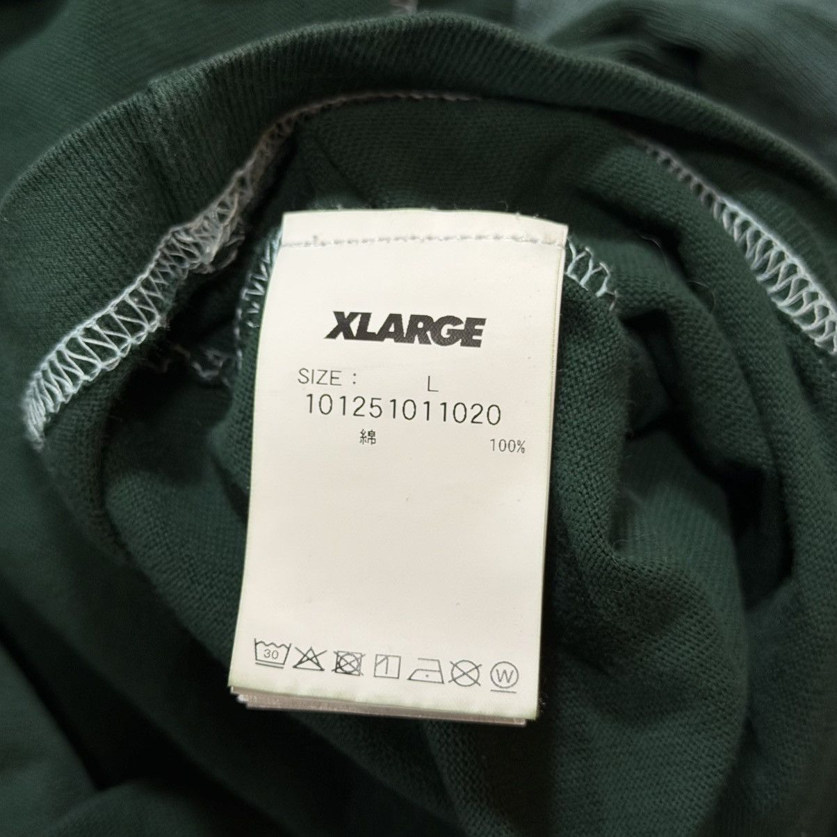Xlarge Green long sleeve eagle shirt Size US L / EU 52-54 / 3 - 4 Thumbnail
