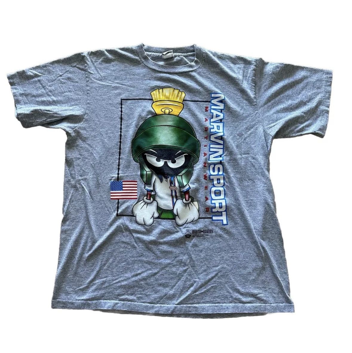 Vintage 90s Marvin the Martian Marvin Sport Tee