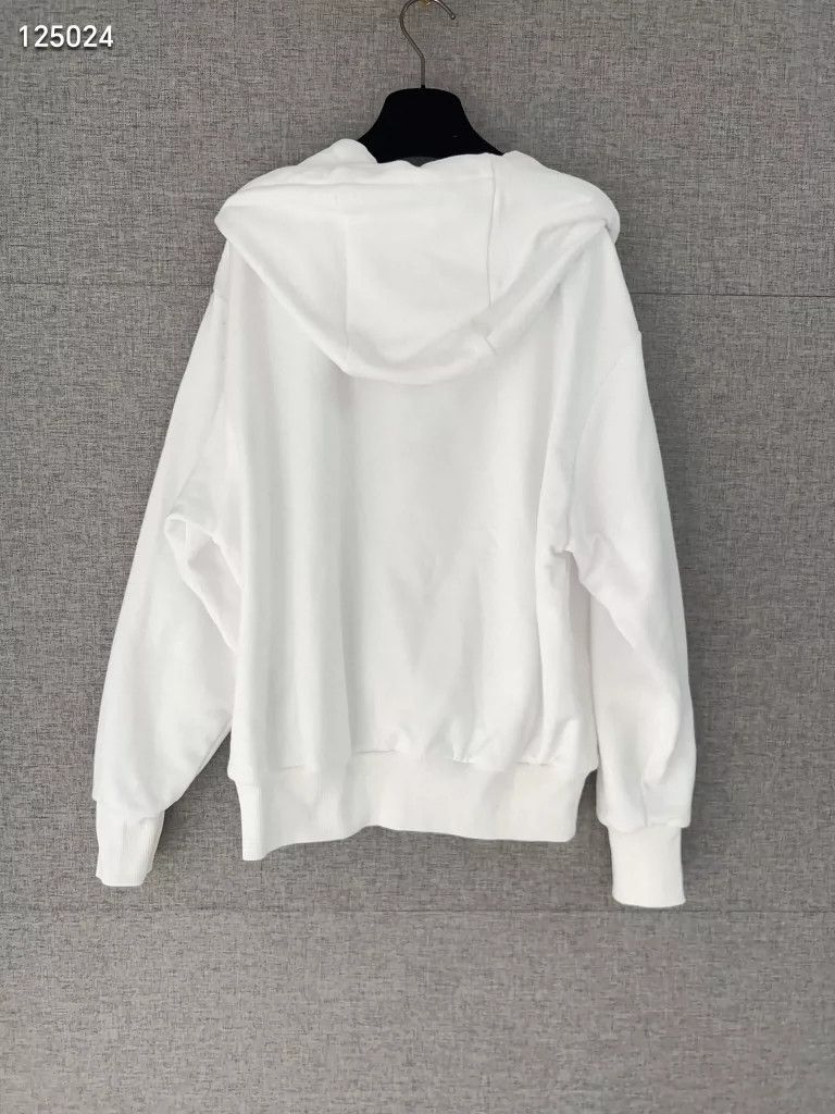 Versace Versace Zippered hooded sweatshirt with rainbow swirl embe Size L / US 10 / IT 46 - 2 Thumbnail