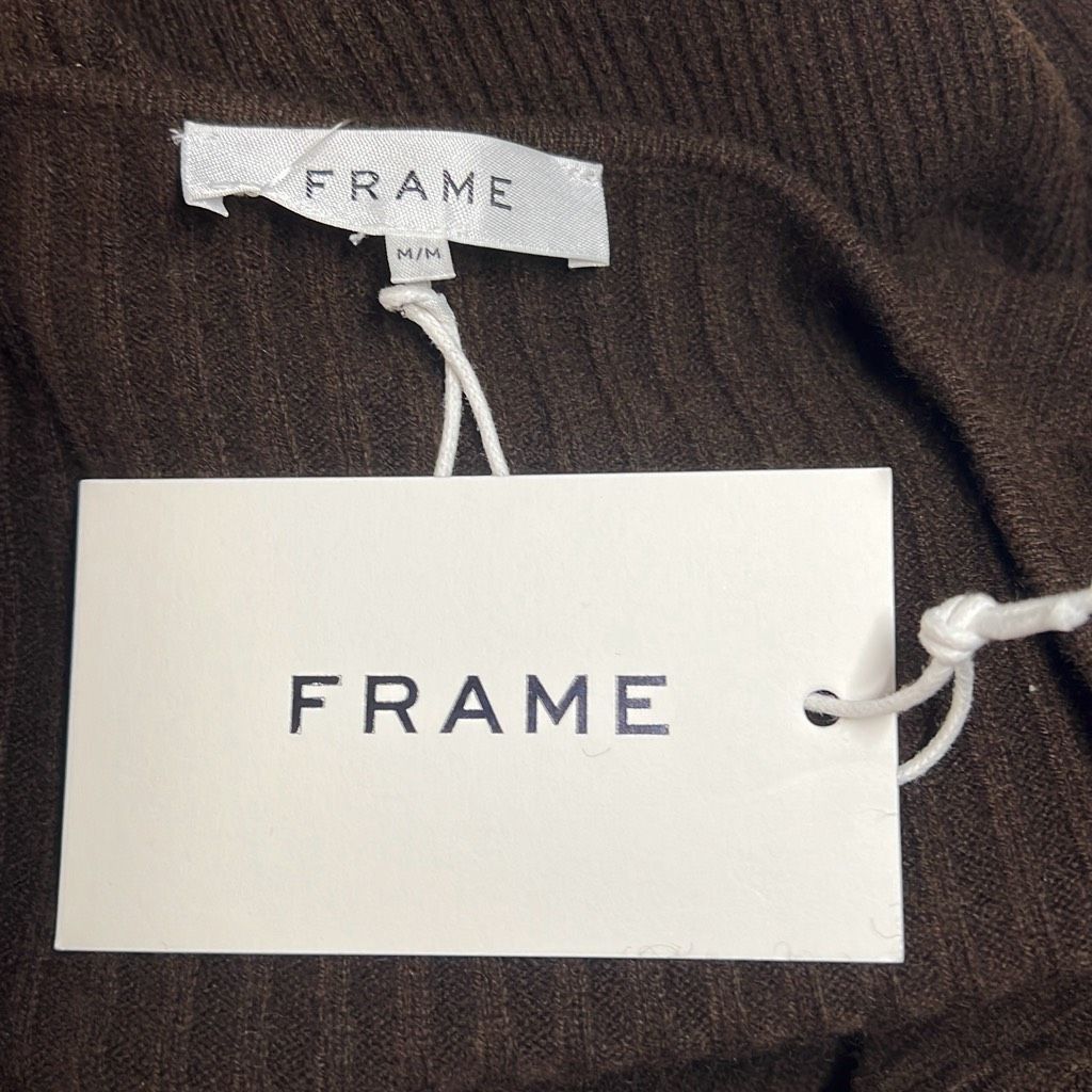Frame Frame Ribbed Cashmere U-Neck Dress NWT medium Size M / US 6-8 / IT 42-44 - 13 Thumbnail