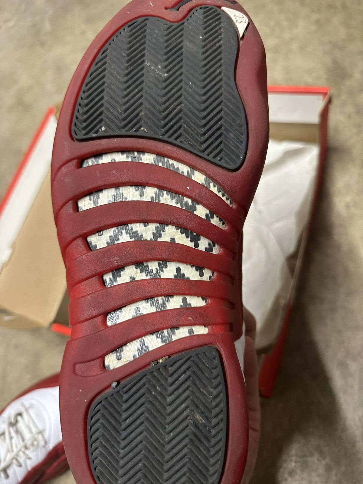 Jordan Brand Jordan 12 Retro ‘Cherry Red’ (2009) Size US 9 / EU 42 - 7 Thumbnail