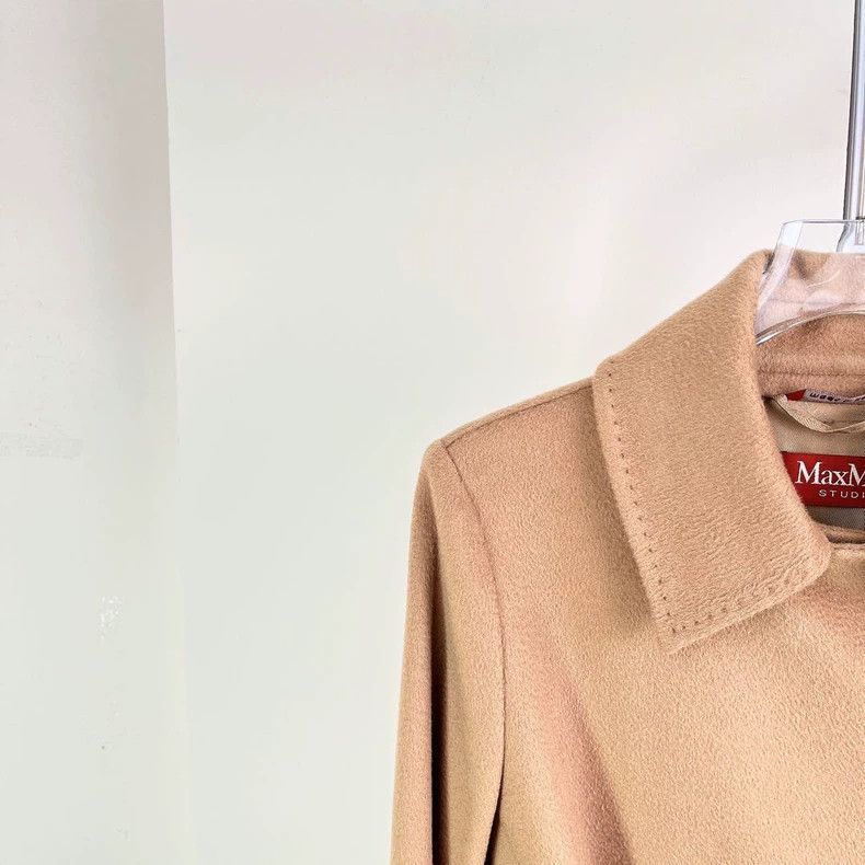 Max Mara Max Mara Sheepwool overcoat Size L / US 10 / IT 46 - 3 Thumbnail