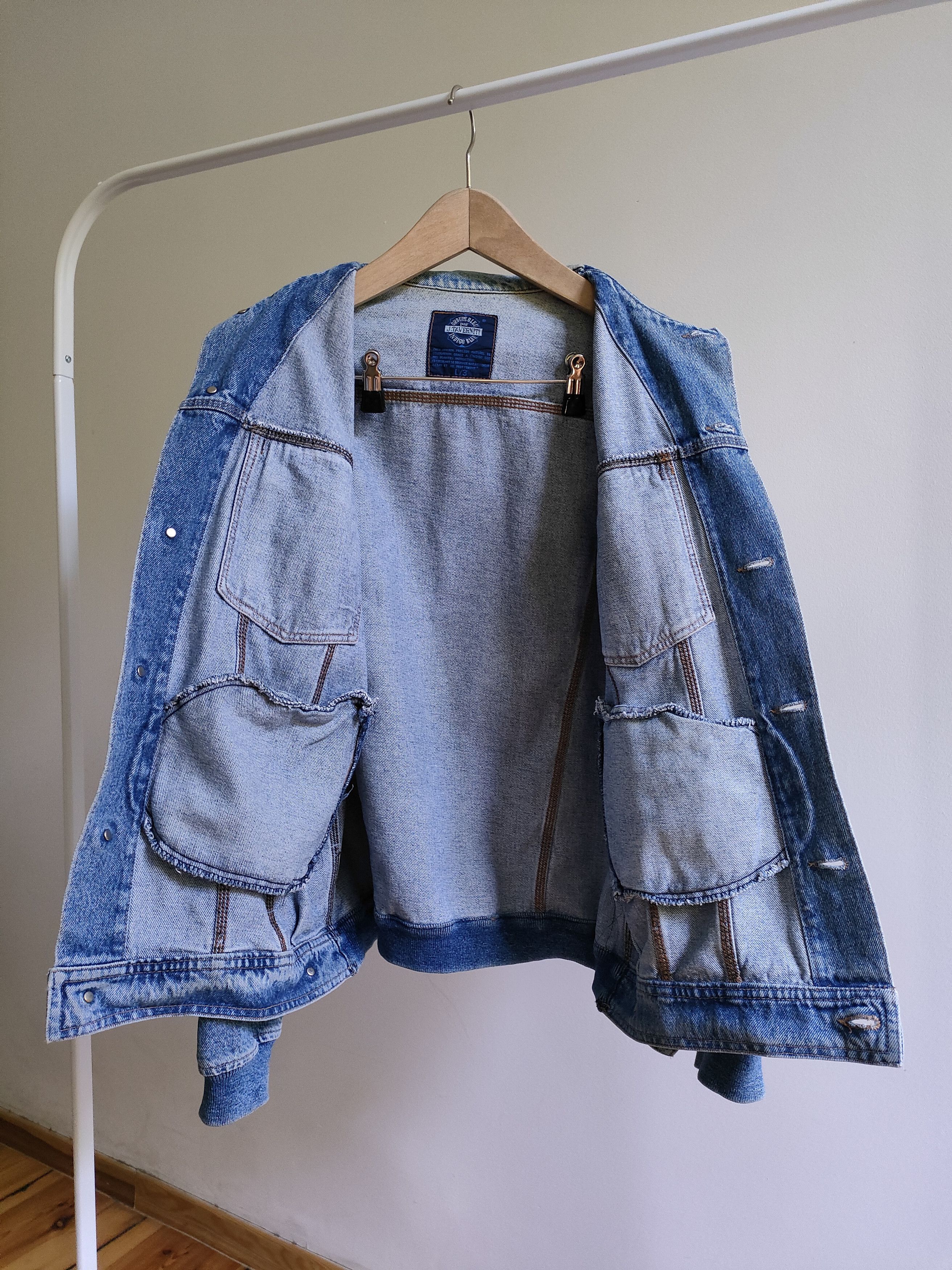 Jimmy Taverniti J.Taverniti Heavy Denim Jacket With Elastic Cuffs and Hem Size US L / EU 52-54 / 3 - 2 Thumbnail
