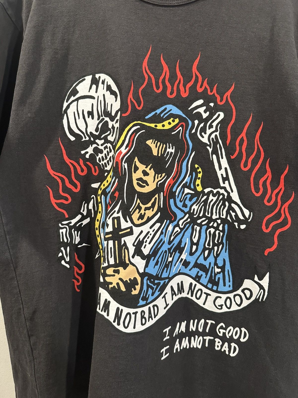 Warren Lotas Warren Lotas Reaper Not so Bad Shirt Size US M / EU 48-50 / 2 - 2 Thumbnail