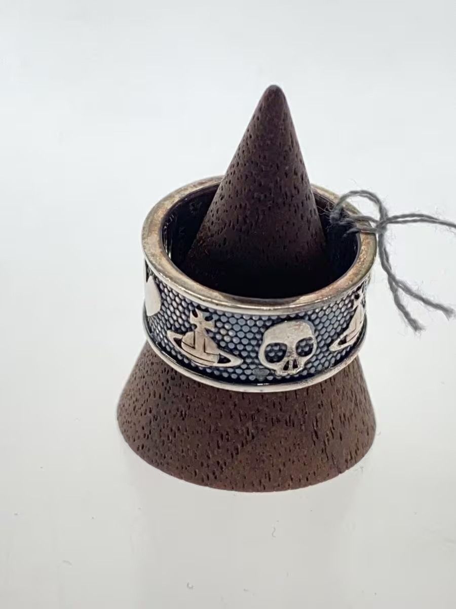 Vivienne Westwood .925 Skull Orb Ring Size ONE SIZE - 2 Thumbnail