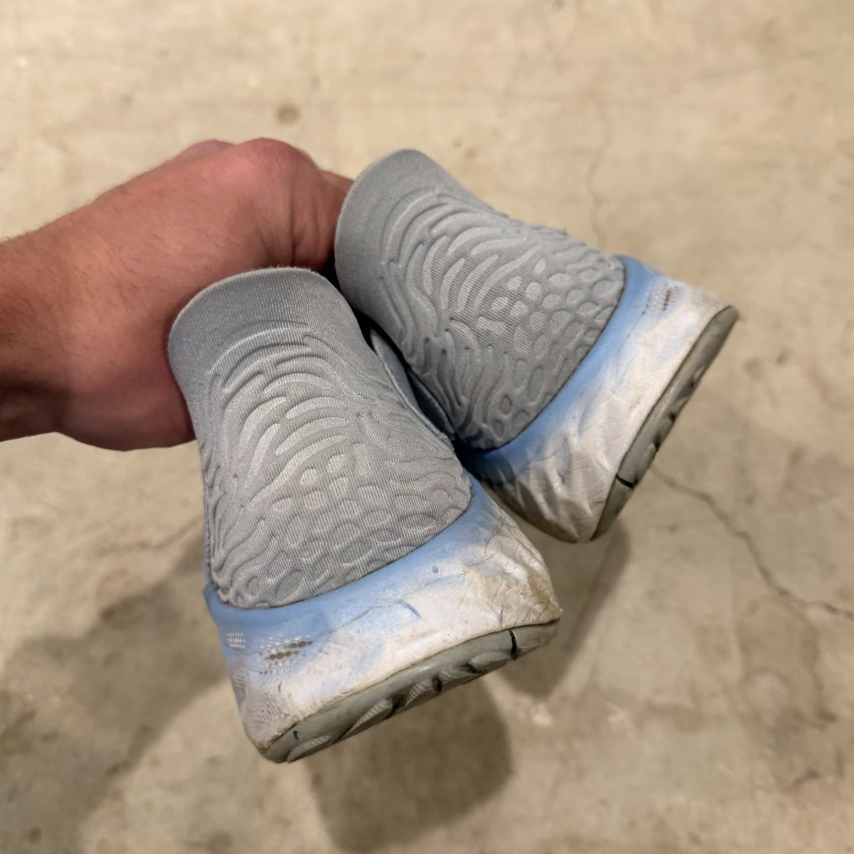 New Balance New Balance Fresh Foam 1080v10 Womens 8.5 Running Sneakers Gray Blue *DISTRESS* Size US 7 / IT 37 - 6 Thumbnail