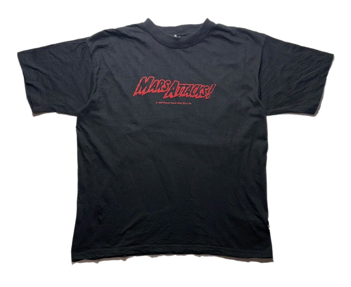 Vintage Vintage Mars Attacks 1997 T-shirt Size US XL / EU 56 / 4 - 1 Thumbnail