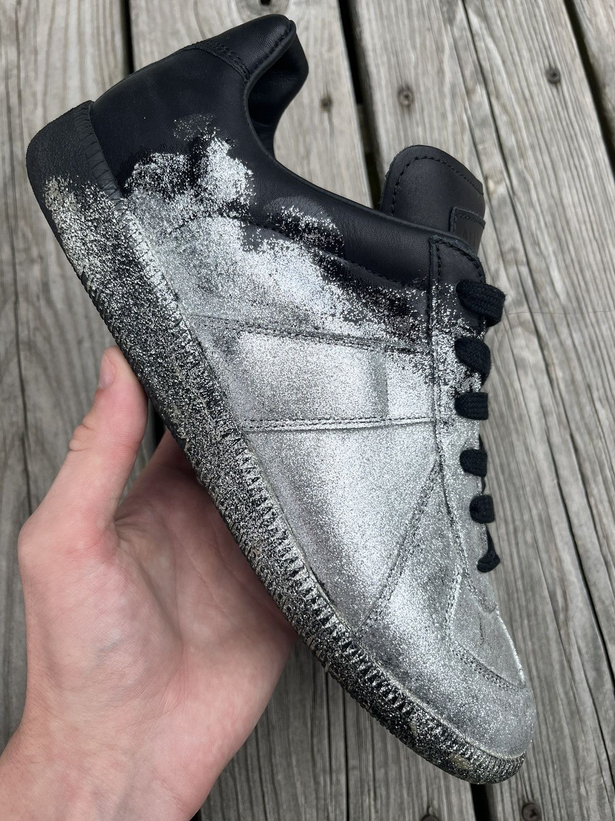 Maison margiela glitter replica shop