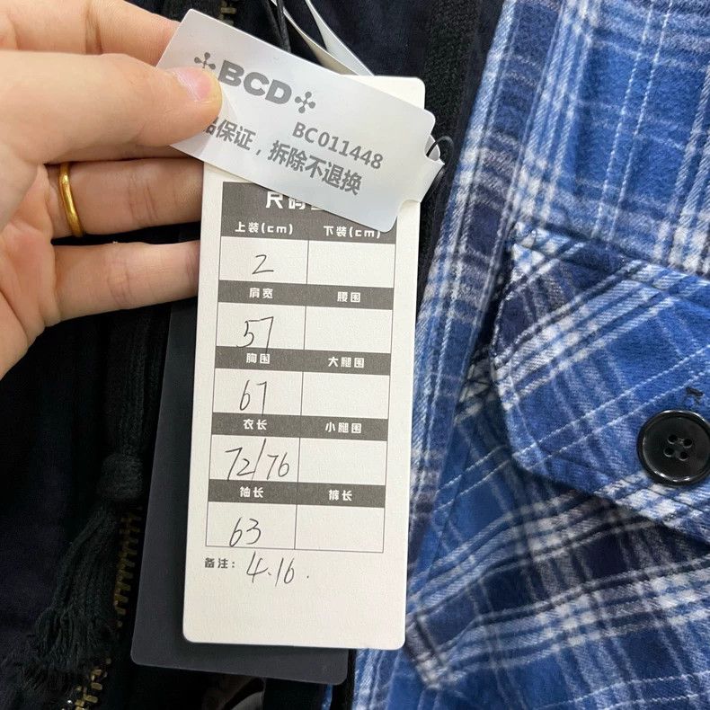 Greg Lauren greg lauren Washed vintage patchwork hoodie 2506-Nextarrow Size US M / EU 48-50 / 2 - 6 Thumbnail