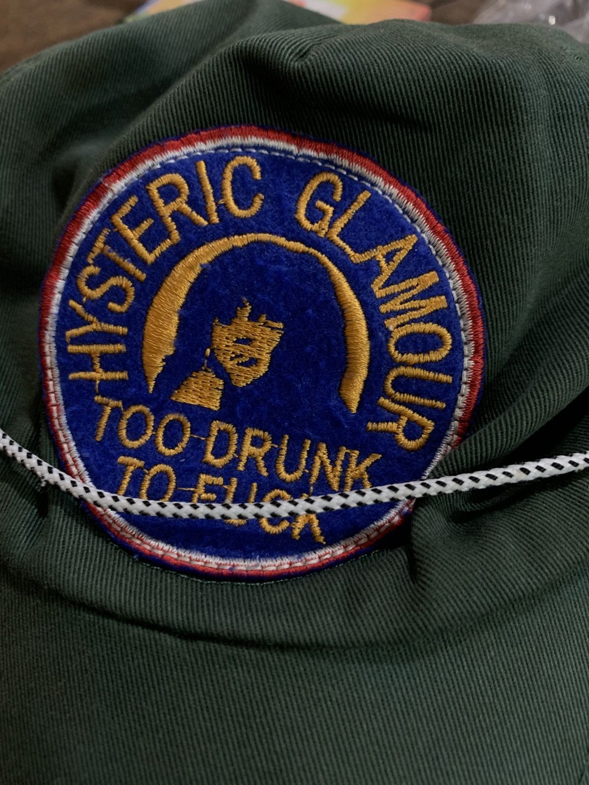 Hysteric Glamour 🐍 Distressed Hysteric Glamour - Too Drunk To Fuck Size ONE SIZE - 2 Thumbnail