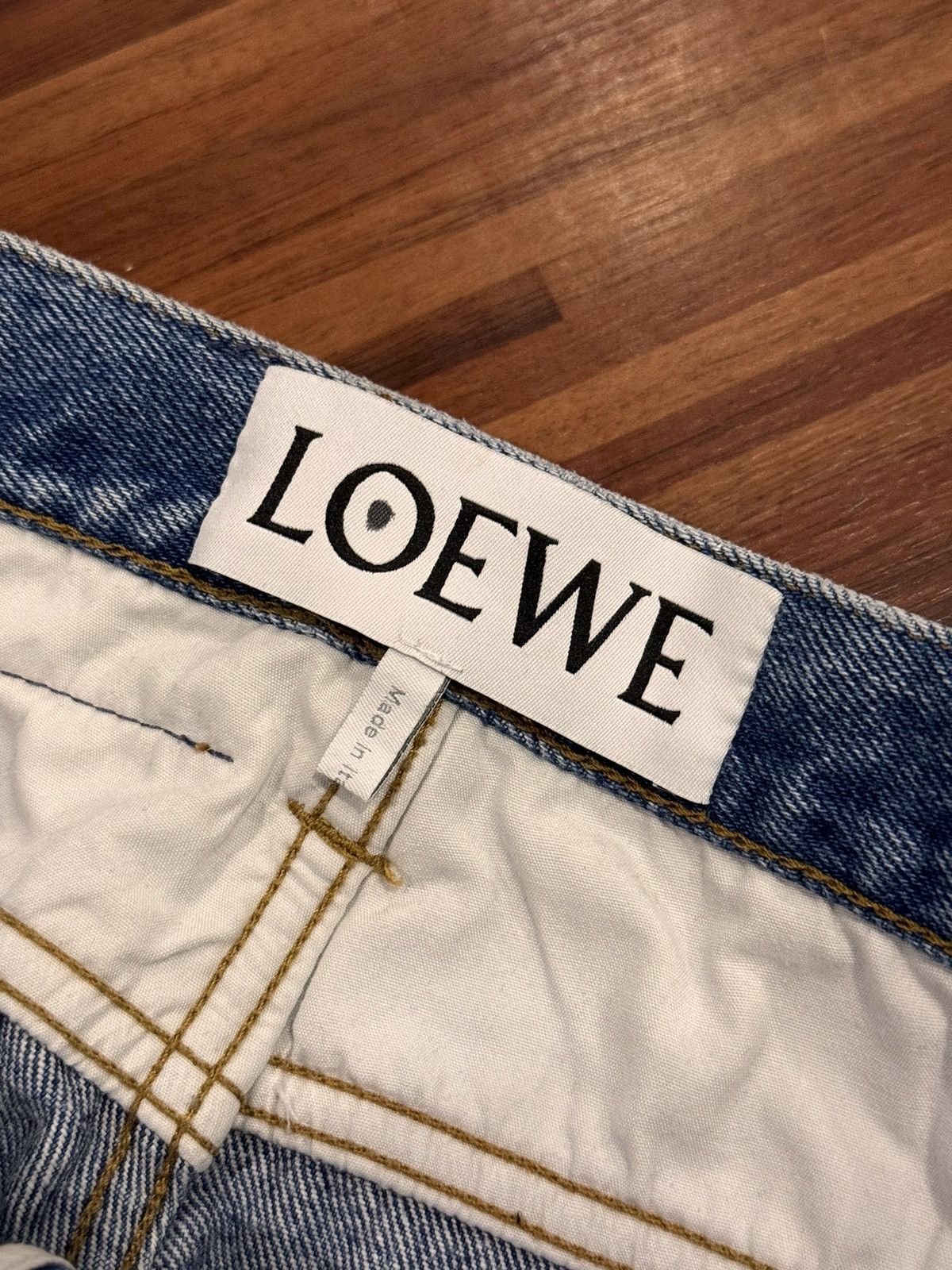 Loewe JEANS LOEWE COTTON - ELASTHANE Size 29" - 6 Thumbnail