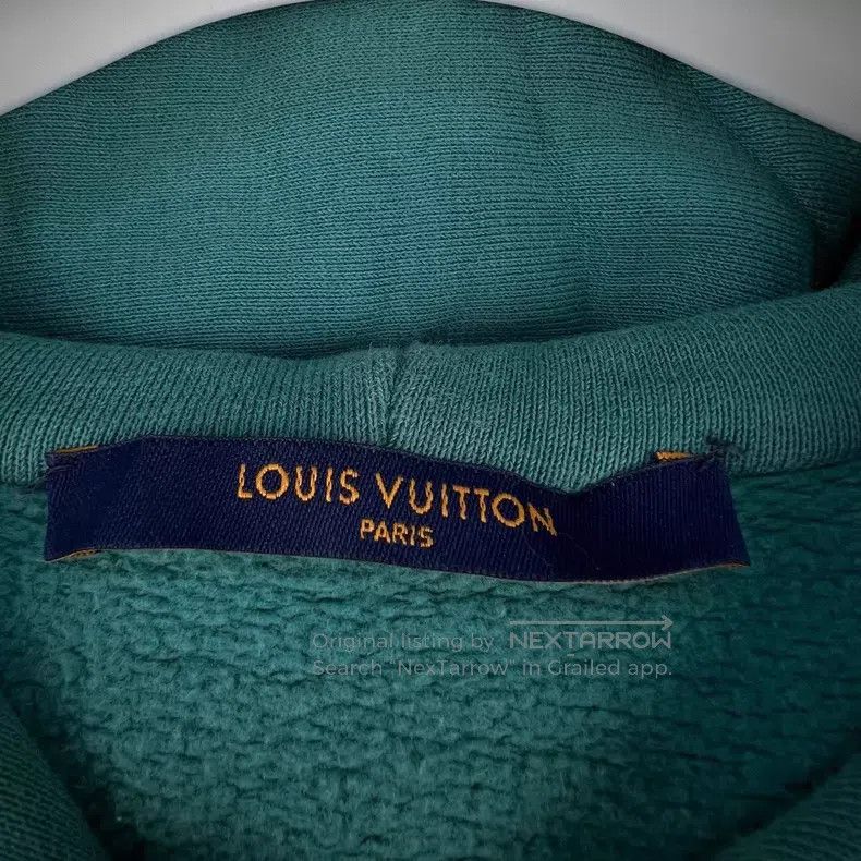 Louis Vuitton Louis Vuitton Solid pin logo monogram embroidered hooded s Size US XL / EU 56 / 4 - 4 Thumbnail