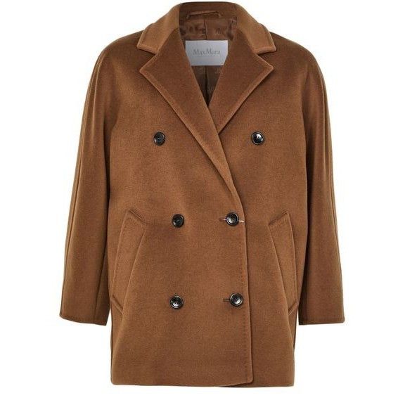 MAX MARA Rebus Brown Wool Coat New & Authentic (Women's size
