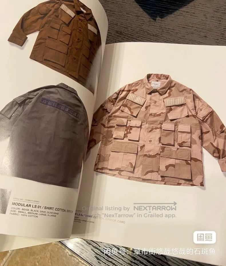 Wtaps Wtaps Desert Camo Ten Bag Shirt Military Style Jacket Size US M / EU 48-50 / 2 - 5 Thumbnail