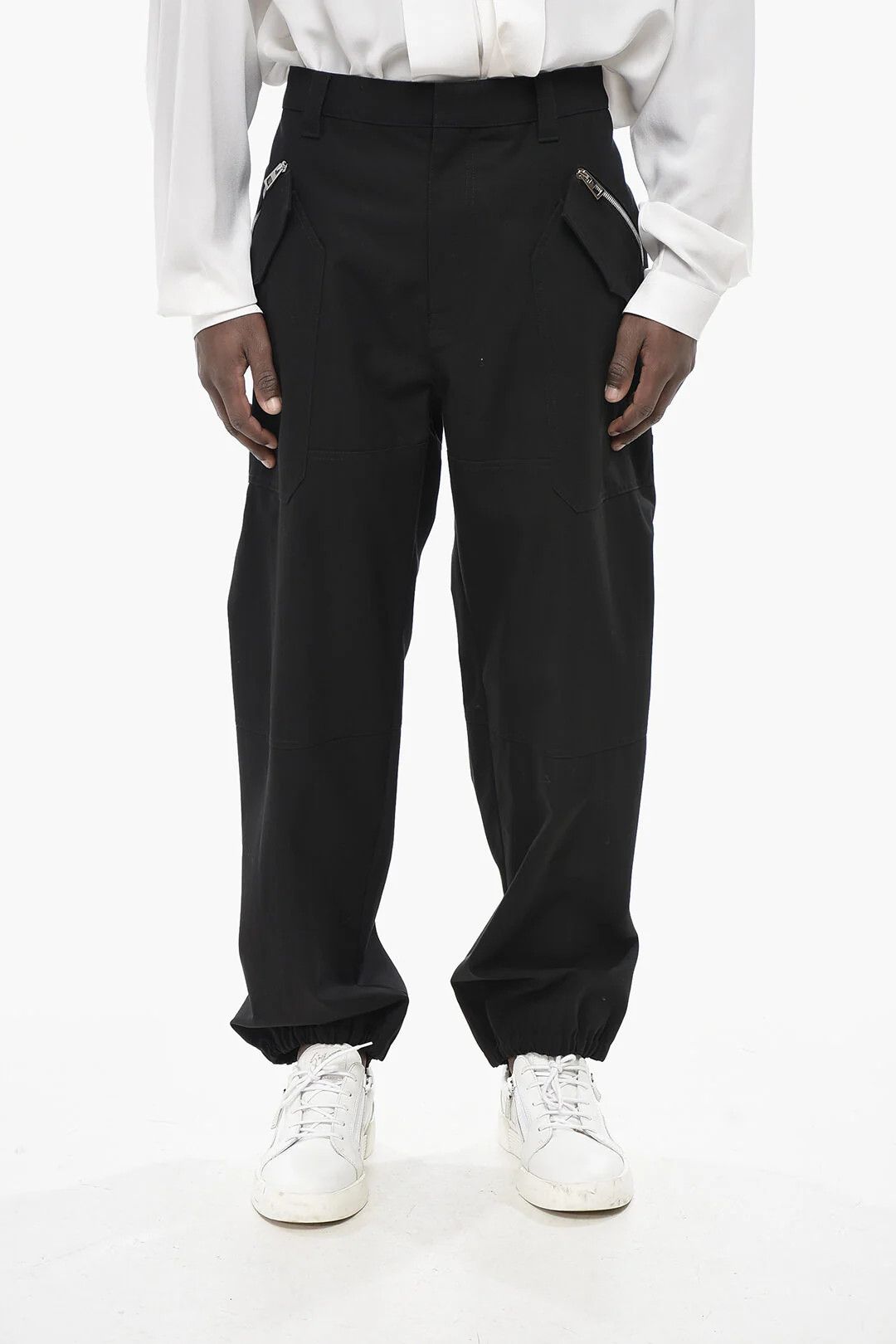 Loewe og1mm0426 Cargo Pant in Black Size US 34 / EU 50 - 1 Thumbnail